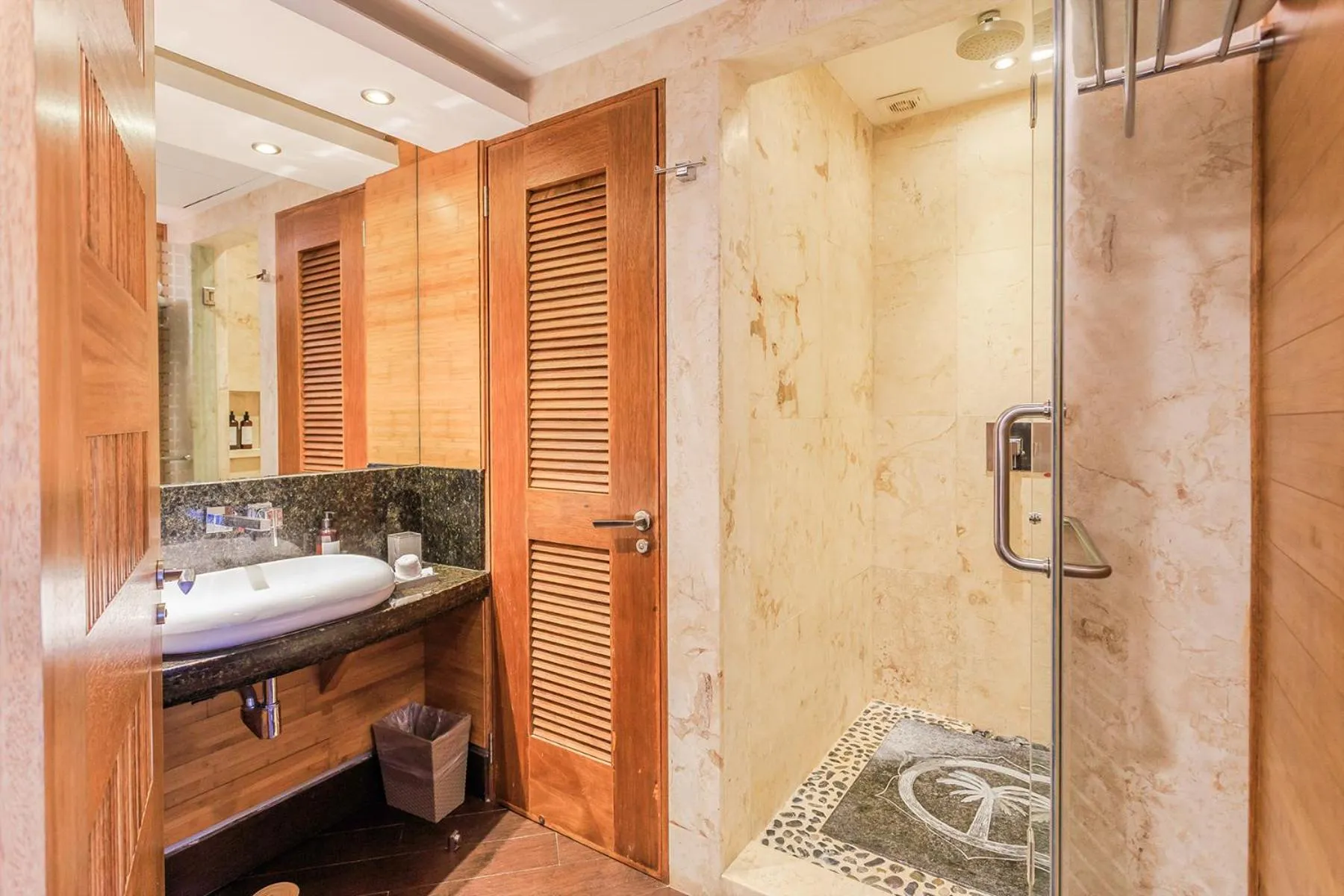 Shower in Aldea Thai by Stella Rentals