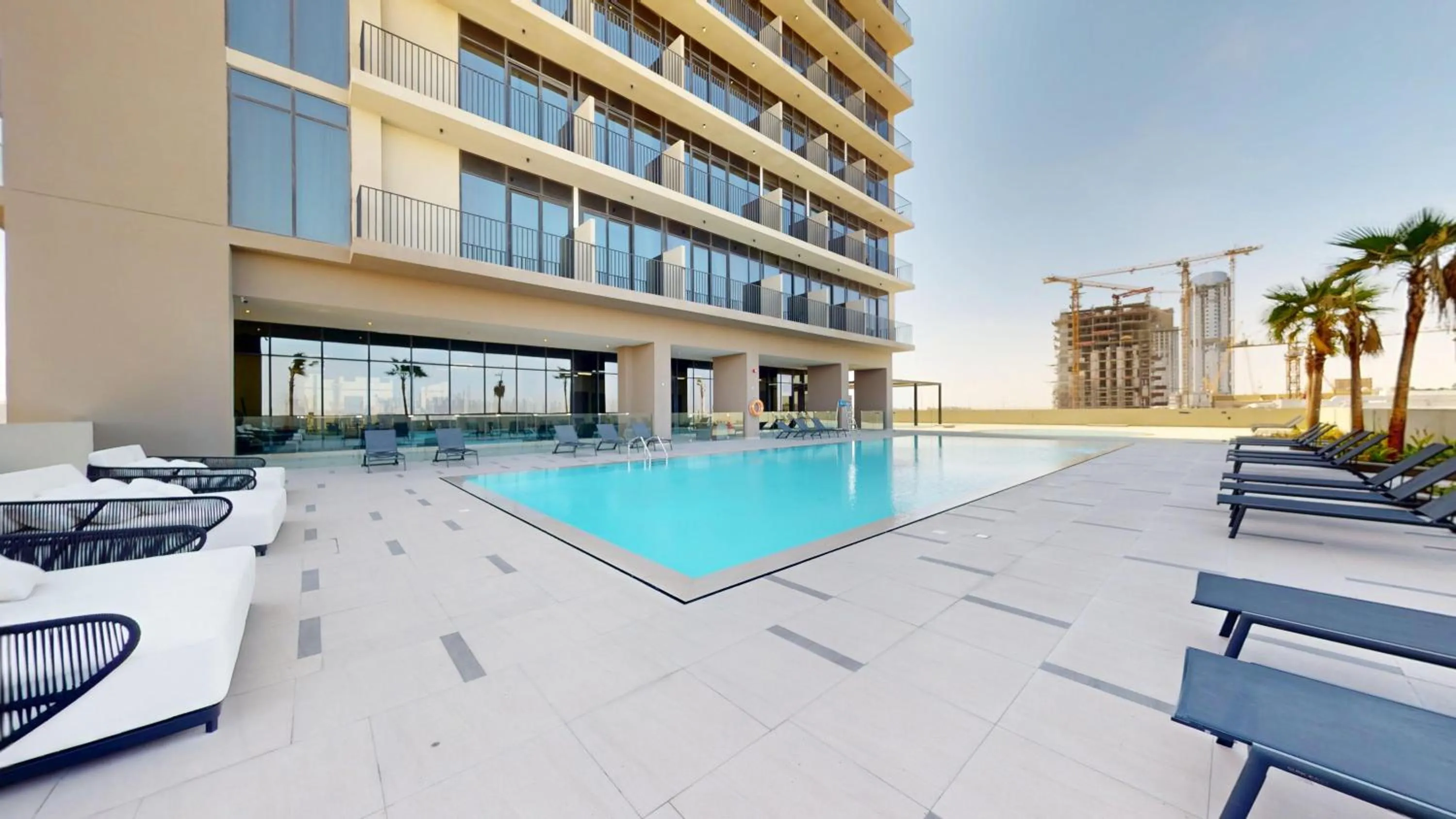 Swimming pool in The Community Jumeirah Village