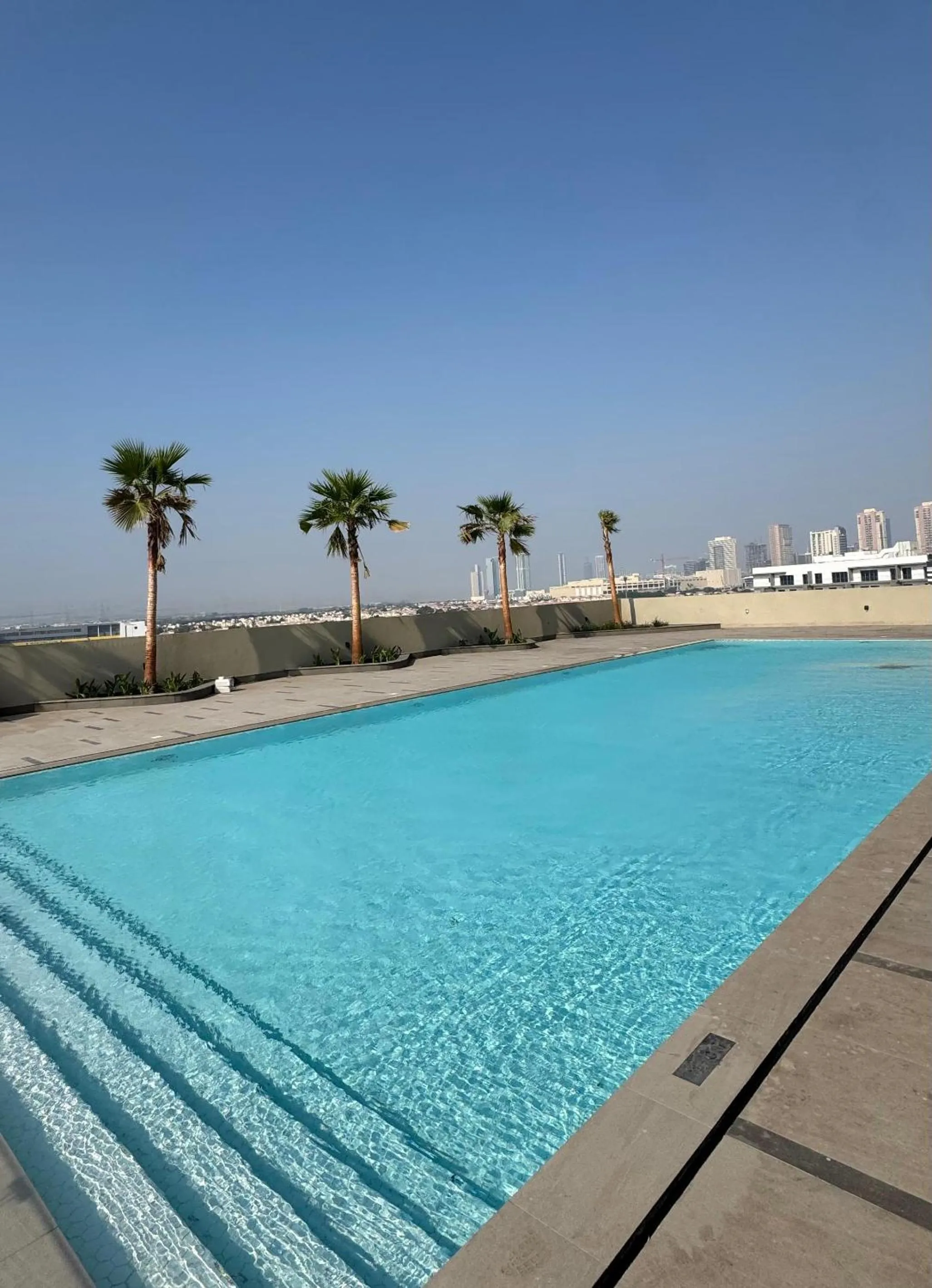 Swimming pool in The Community Jumeirah Village