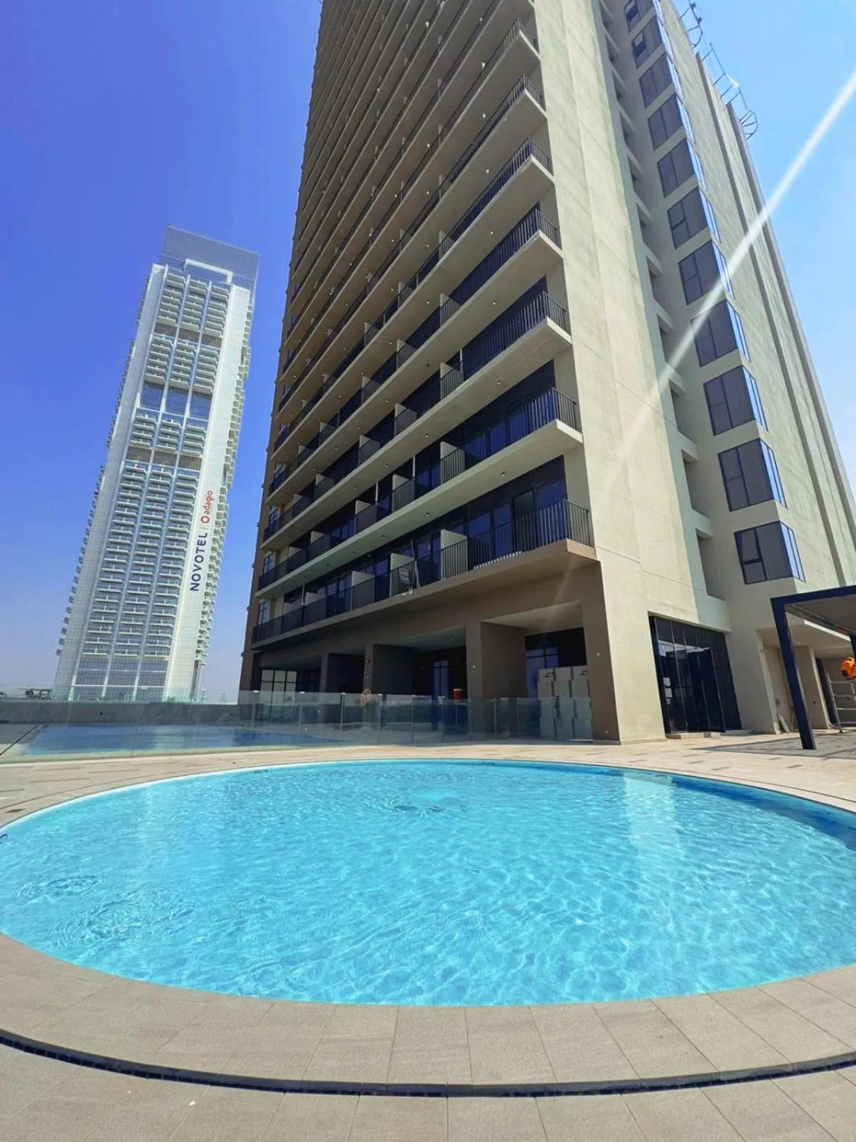 Swimming pool in The Community Jumeirah Village