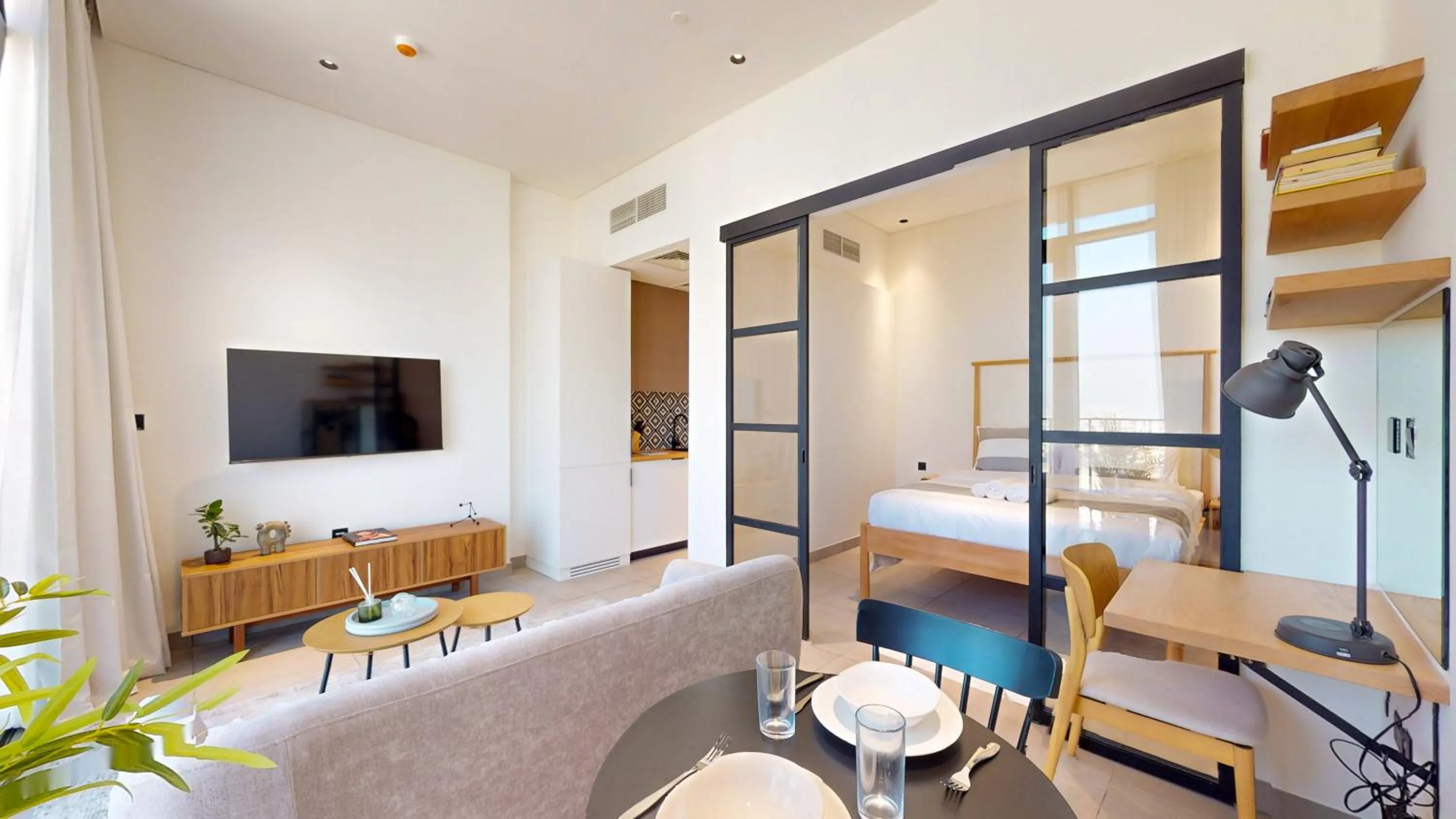 Living room in The Community Jumeirah Village