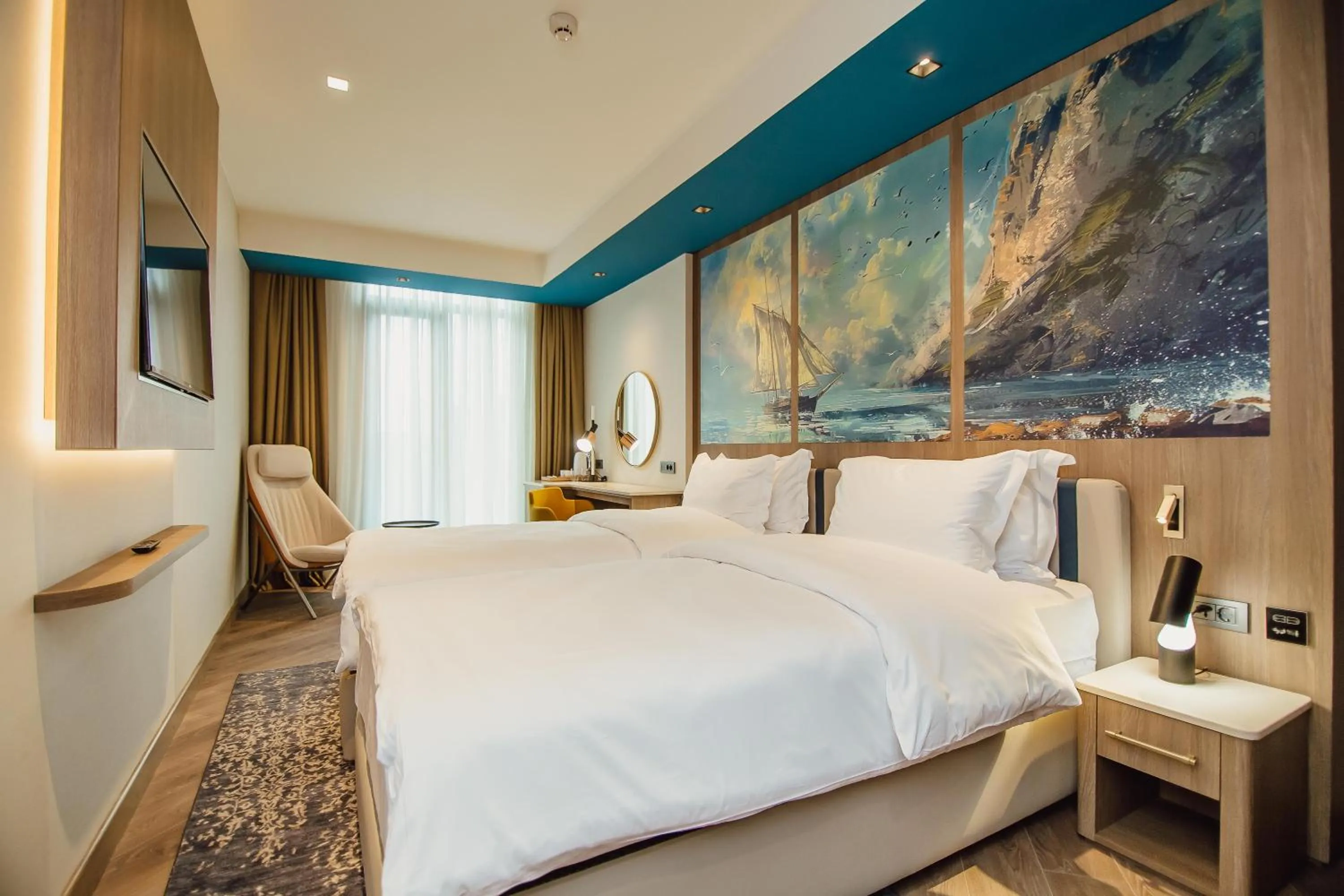 Bedroom, Bed in La Quinta by Wyndham Batumi