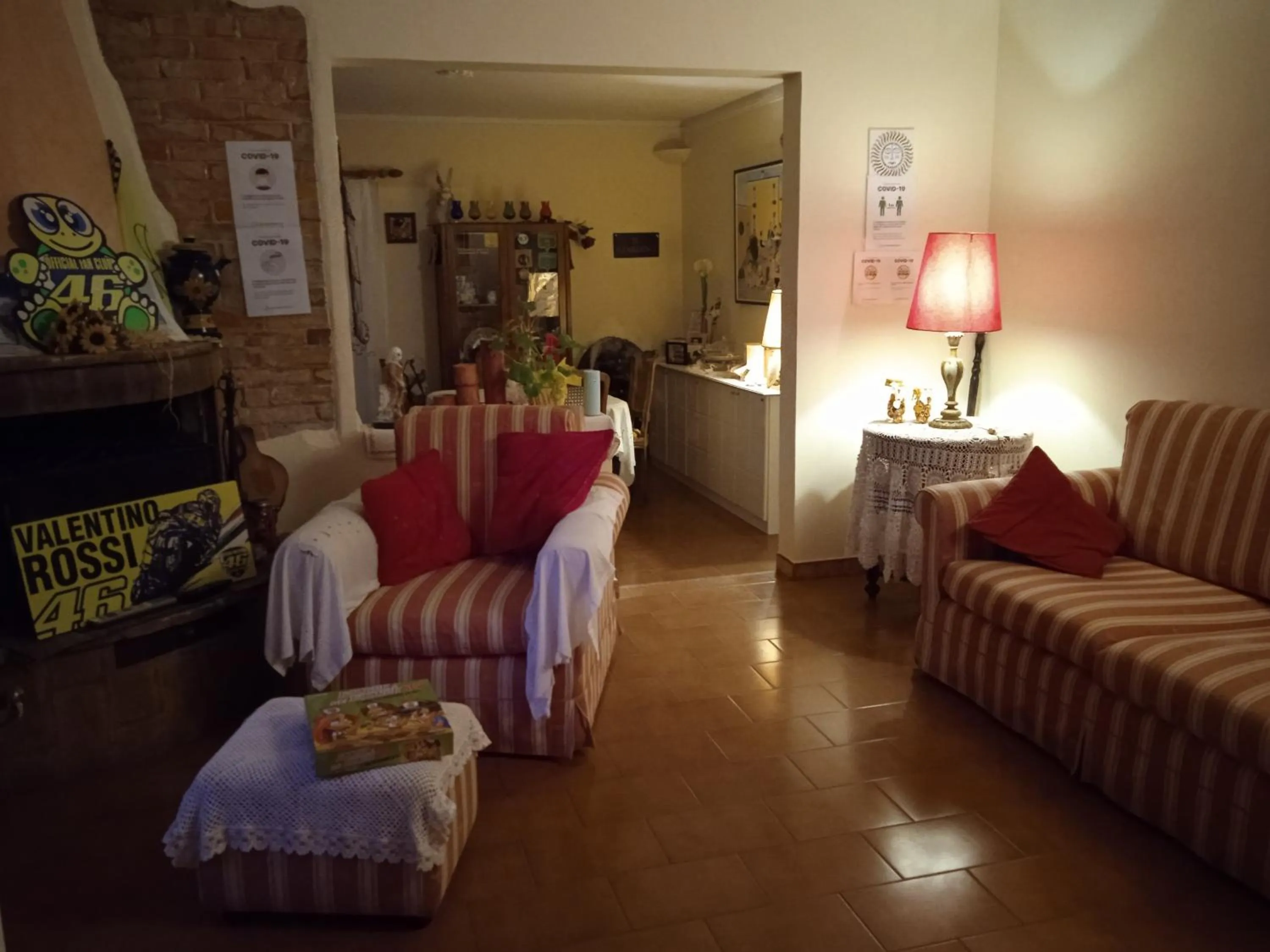 Living room in B&B Il Giardino