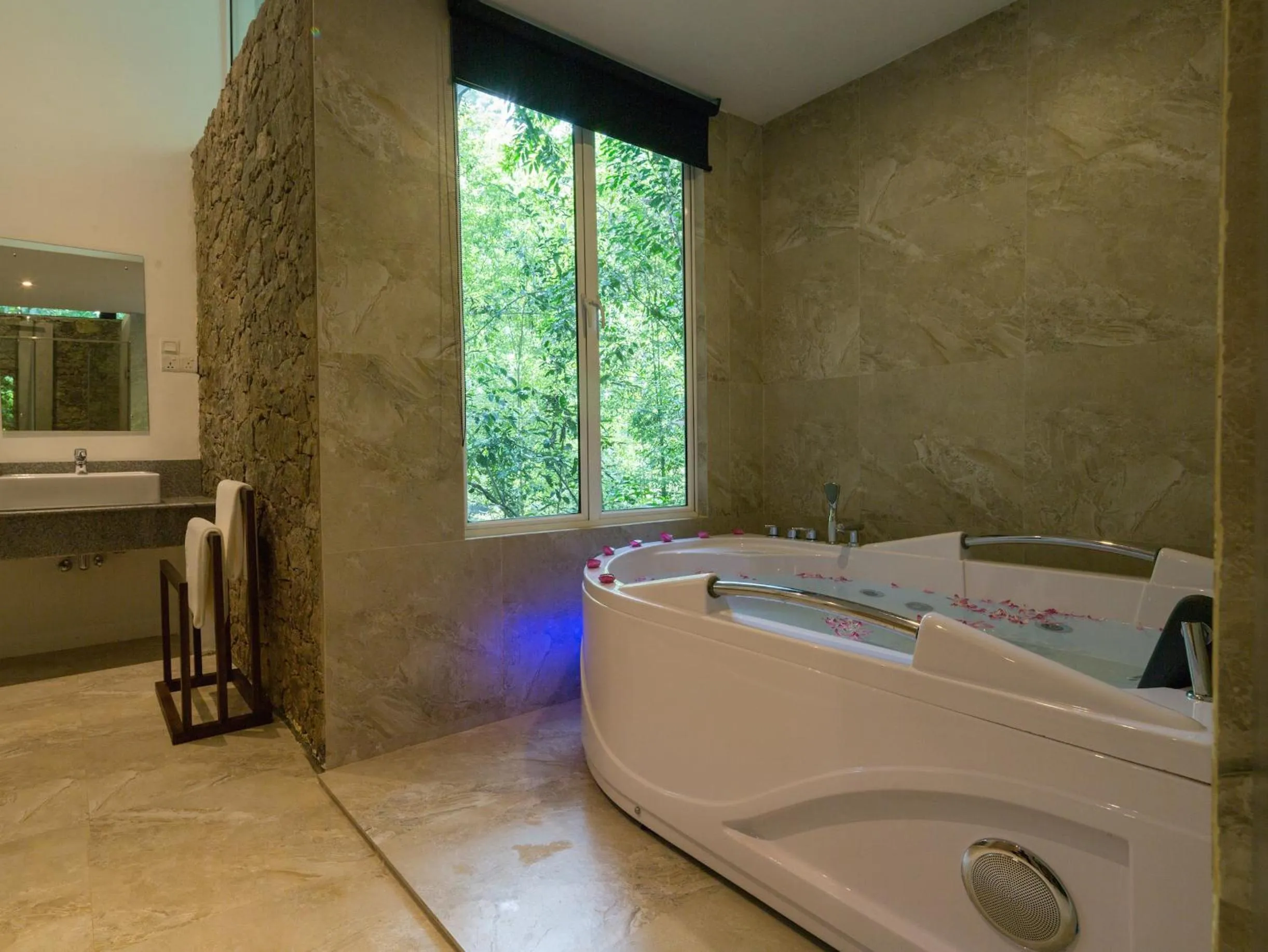 Hot Tub in Palmstone Retreat