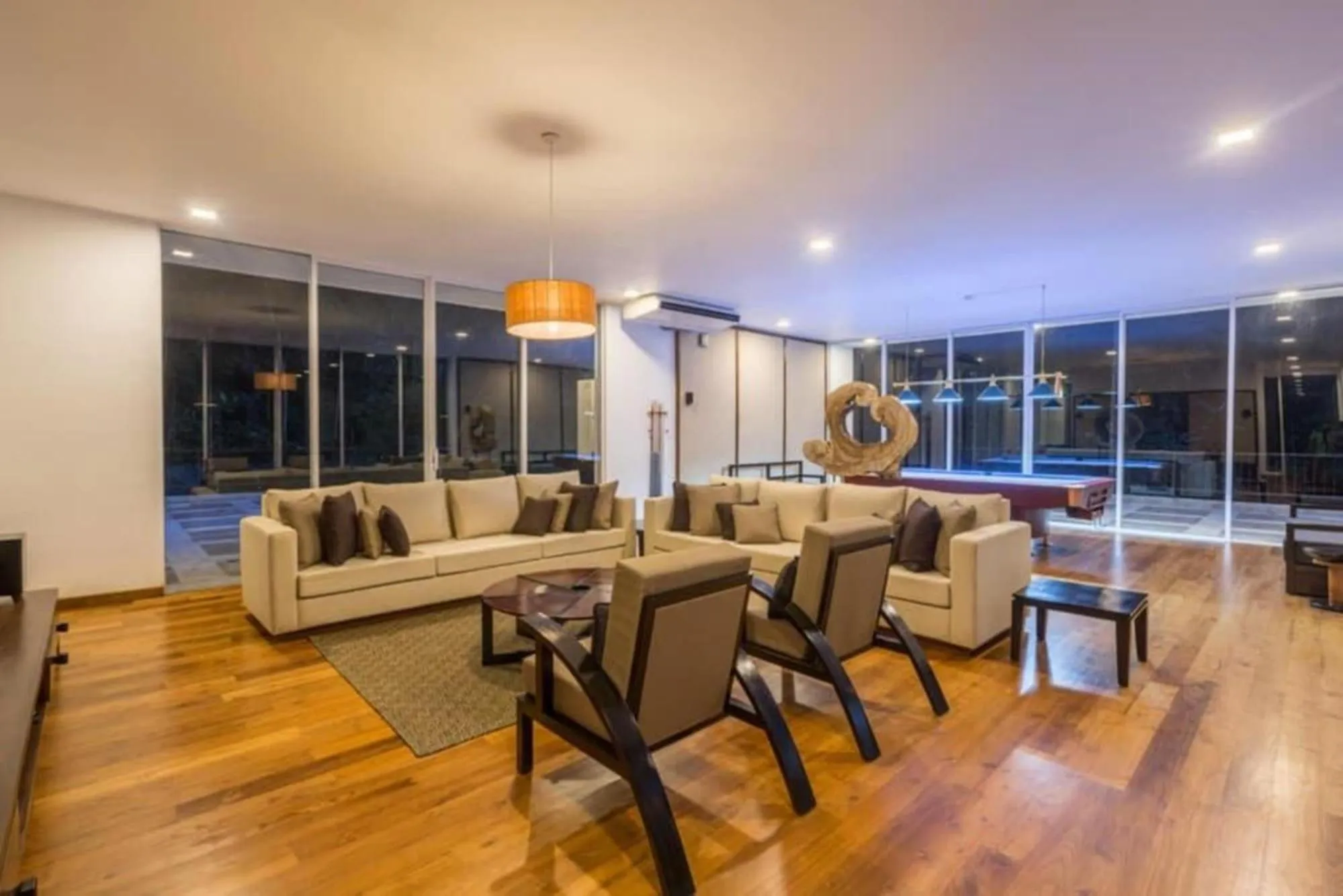 Living room in Palmstone Retreat