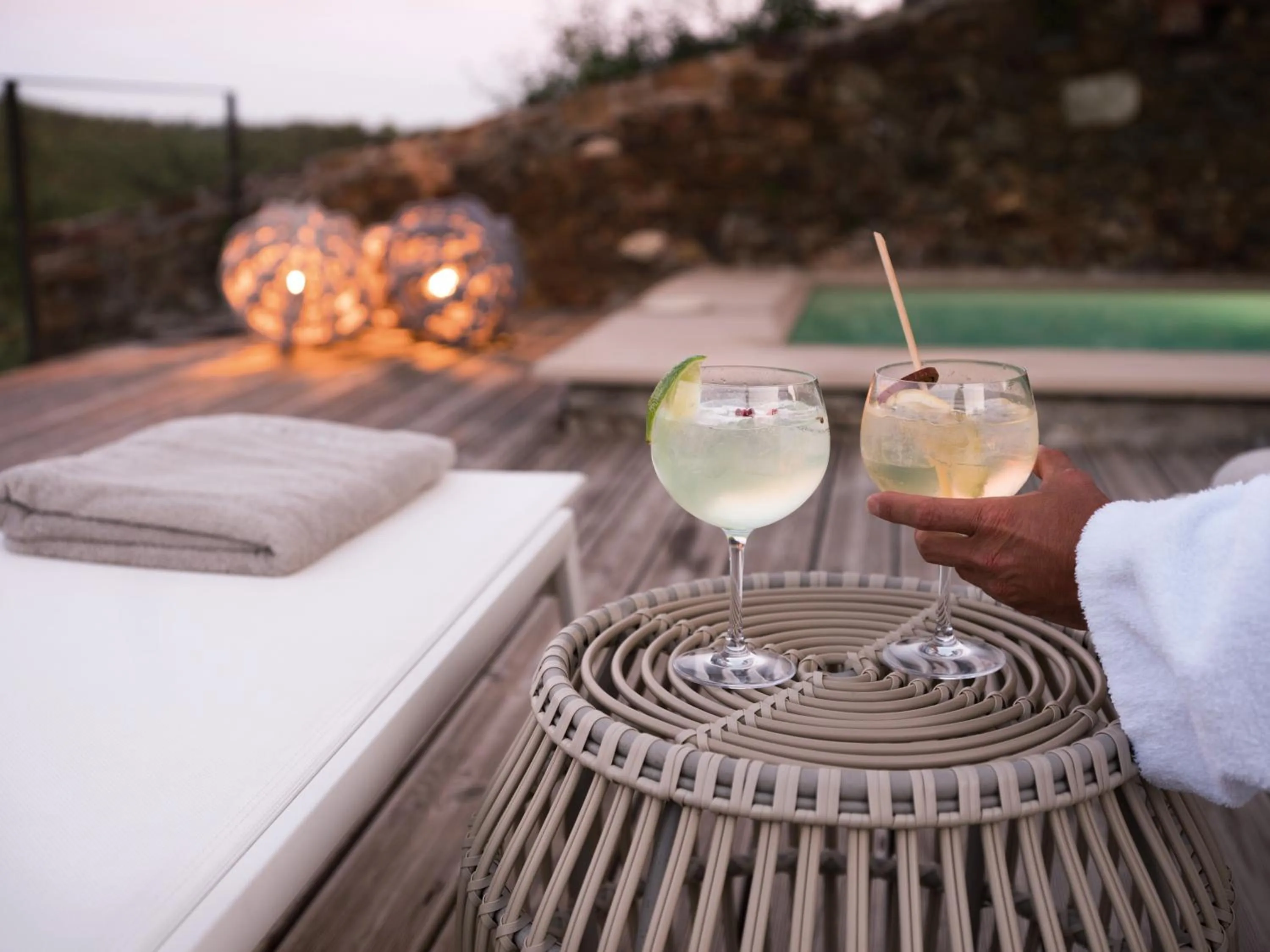 Swimming pool in Mas Vivent