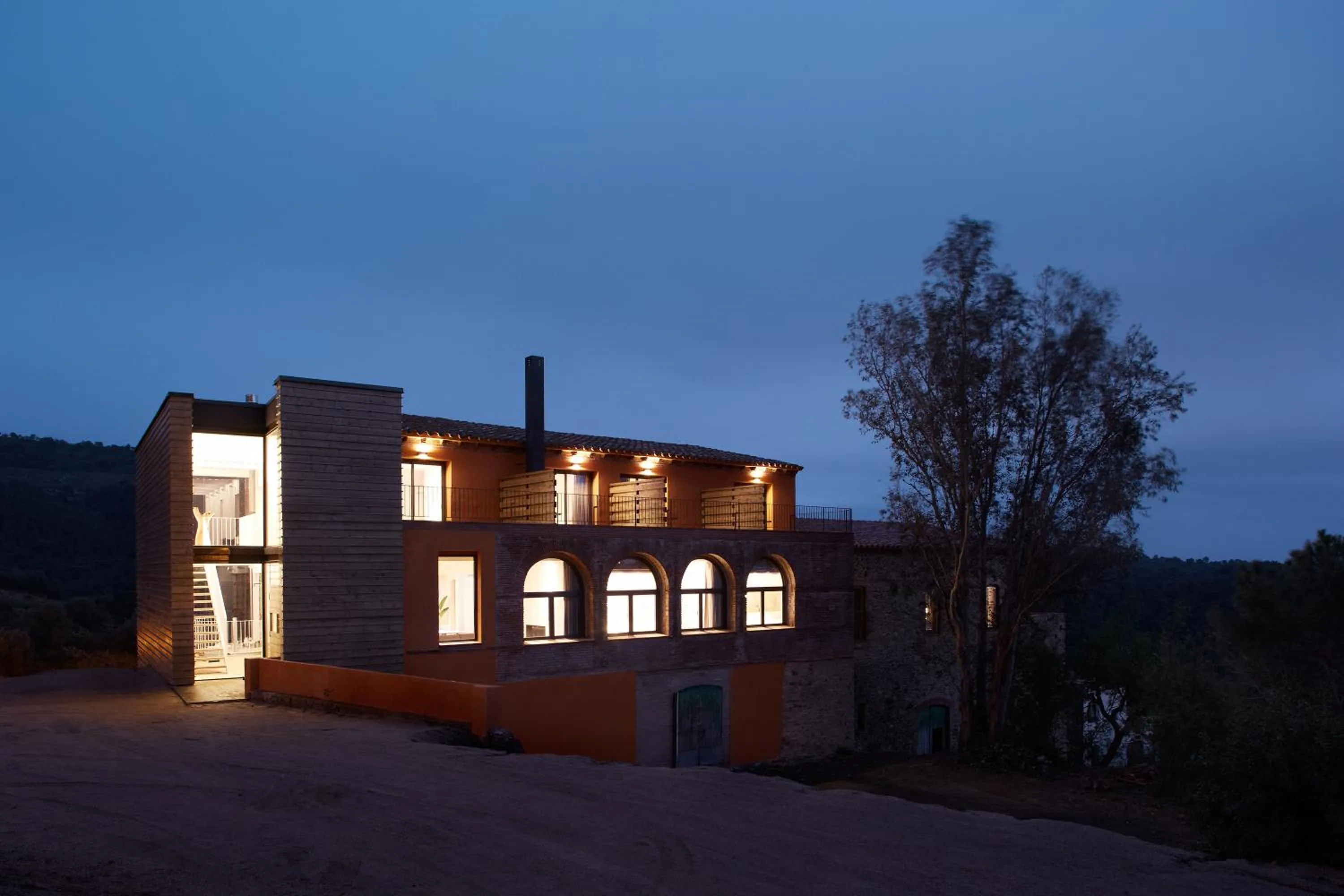 Facade/entrance in Mas Vivent