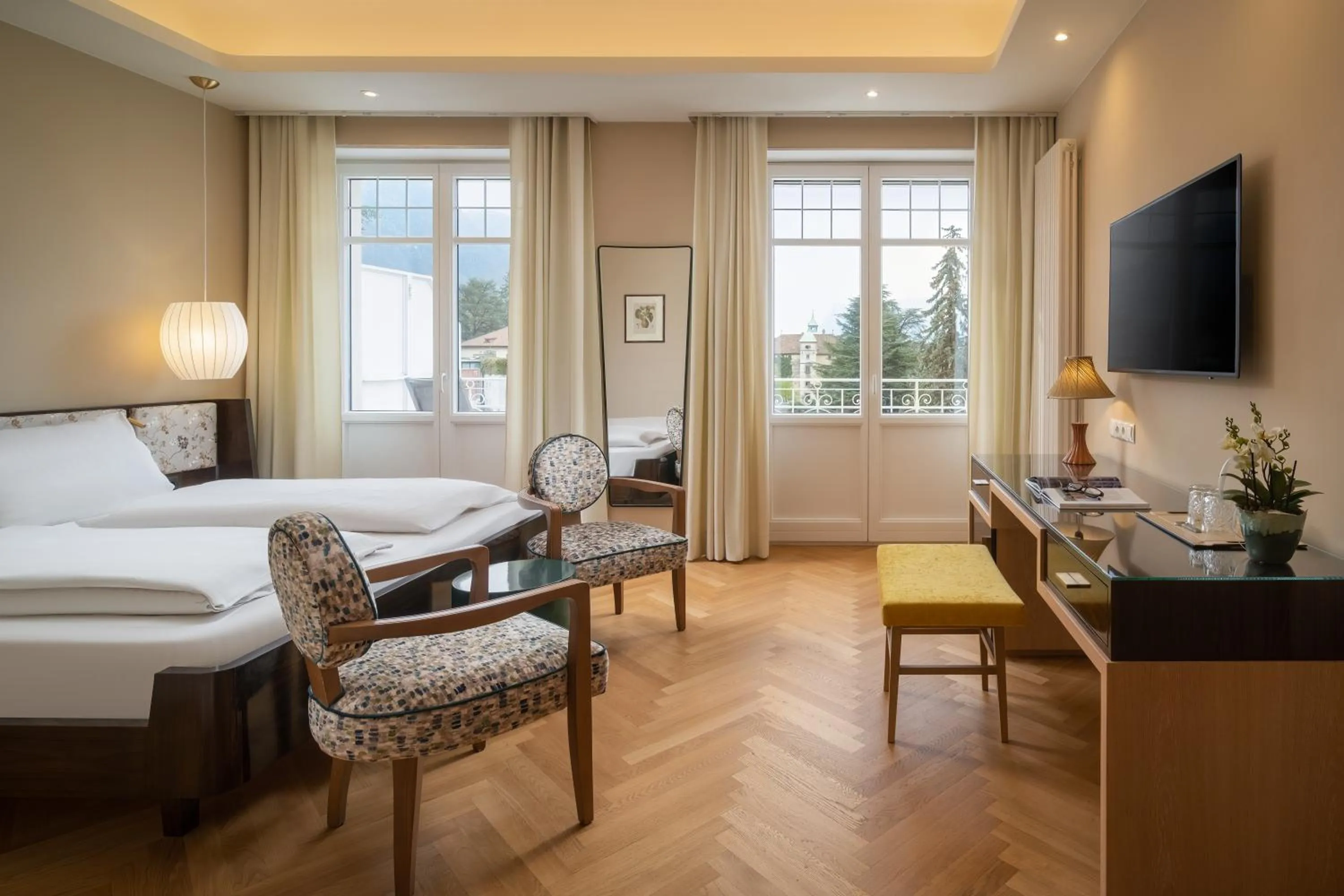 TV and multimedia, Bed in Villa Bavaria