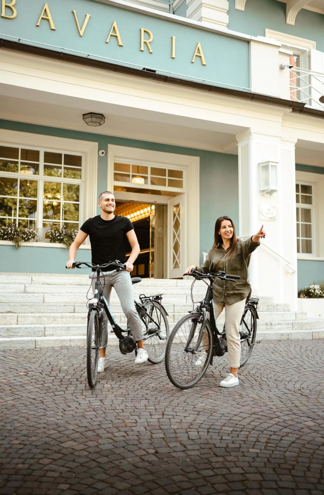 Cycling in Villa Bavaria