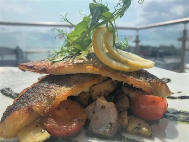 Food close-up in The Harbour House Sea Front Hotel