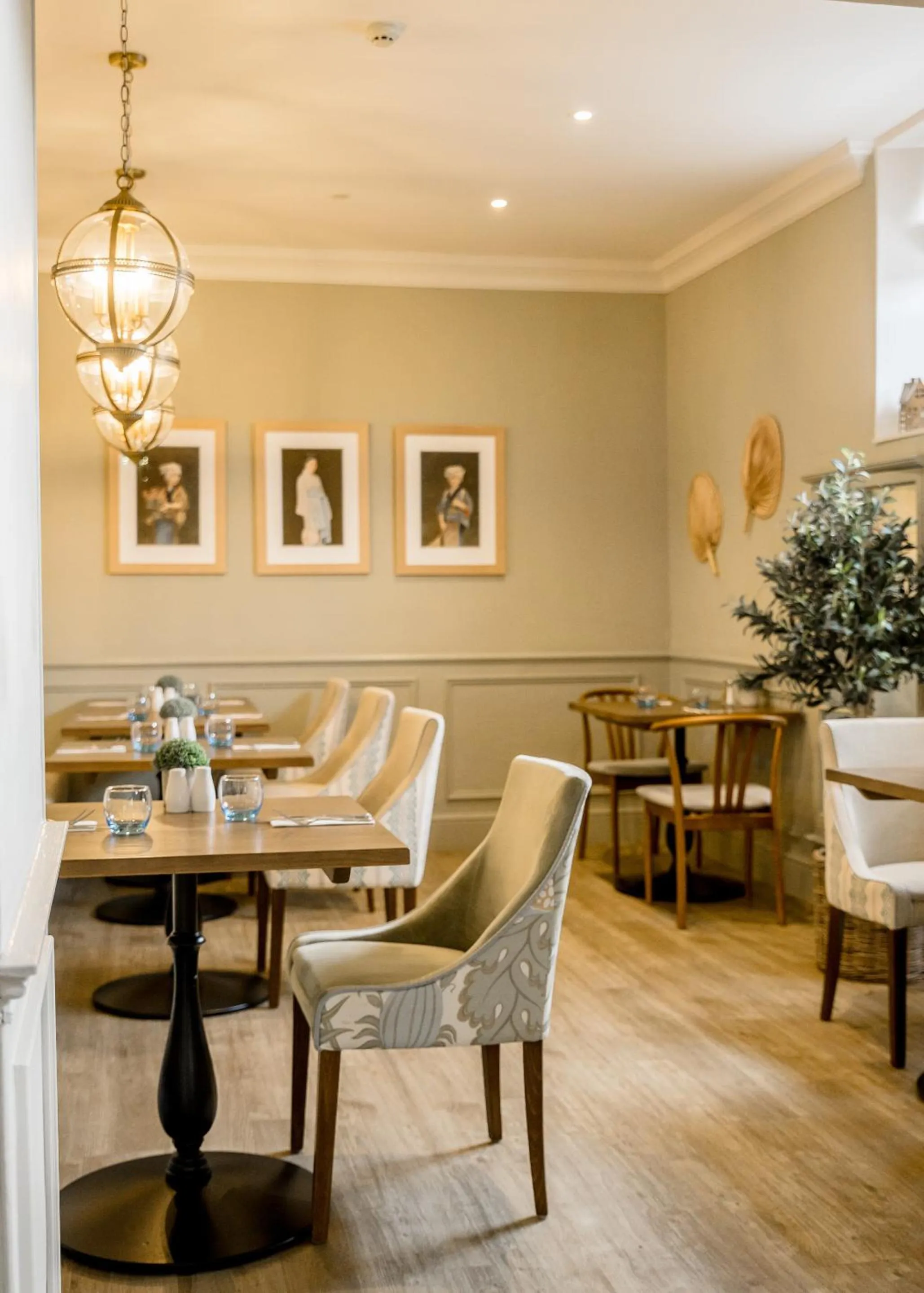 Dining area in The Sweeney