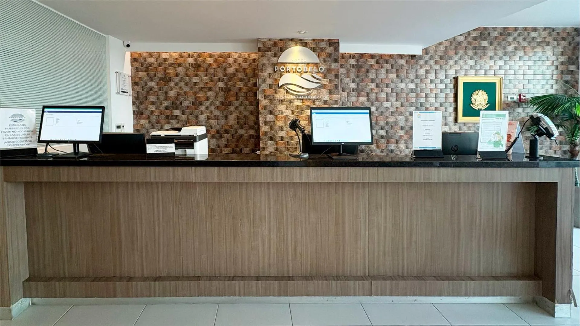 Lobby or reception in Hotel Portobelo Plaza las Ámericas