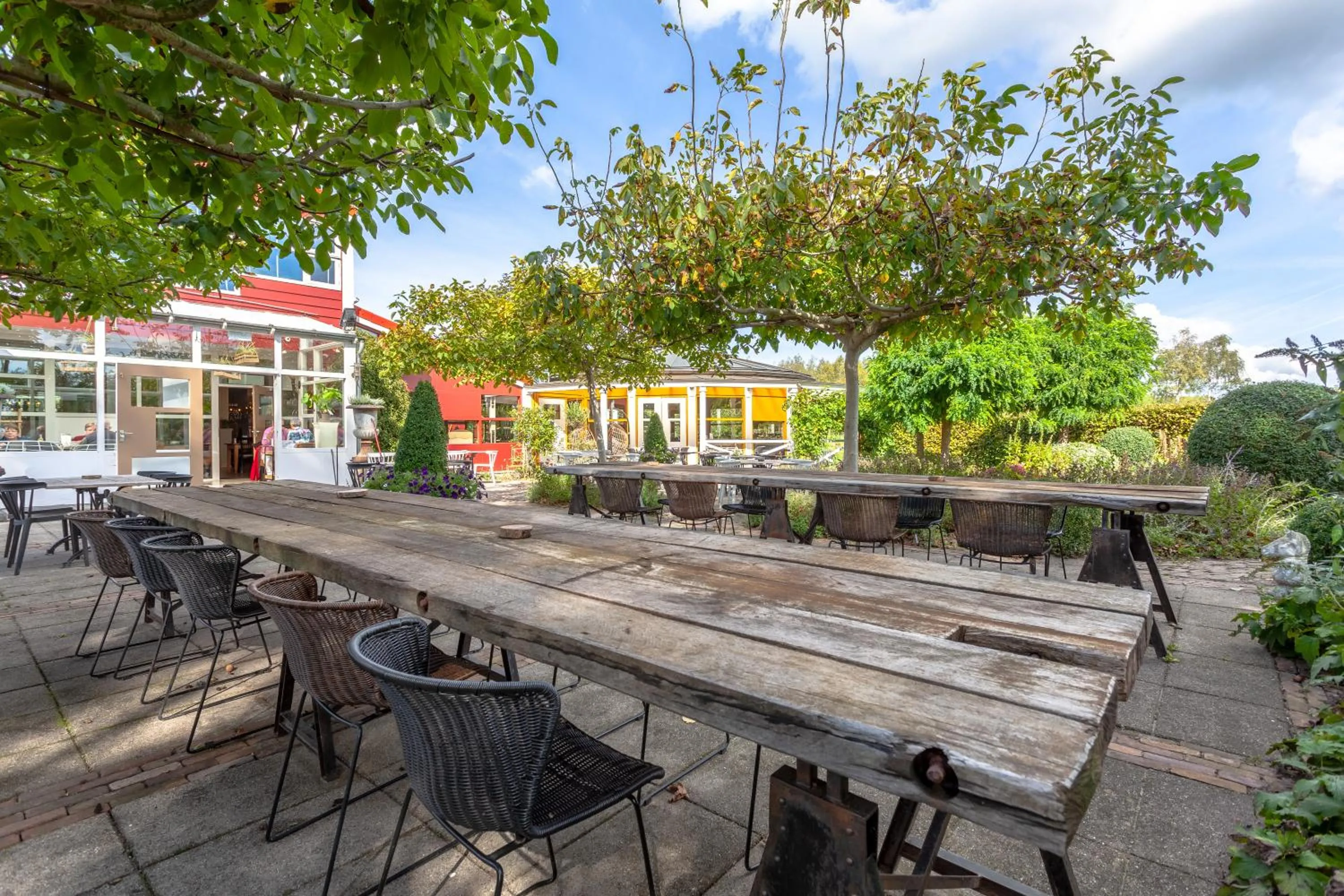Balcony/Terrace in Hajé Restaurant de Aalscholver