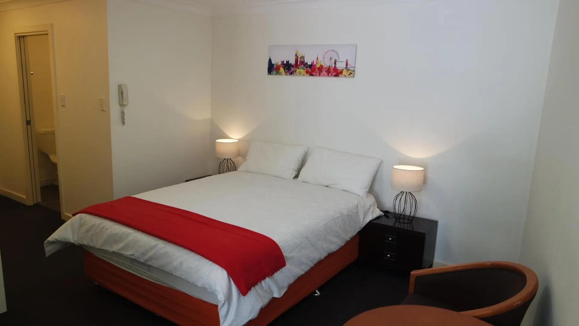 Photo of the whole room, Bed in Cityview Studio Accommodation