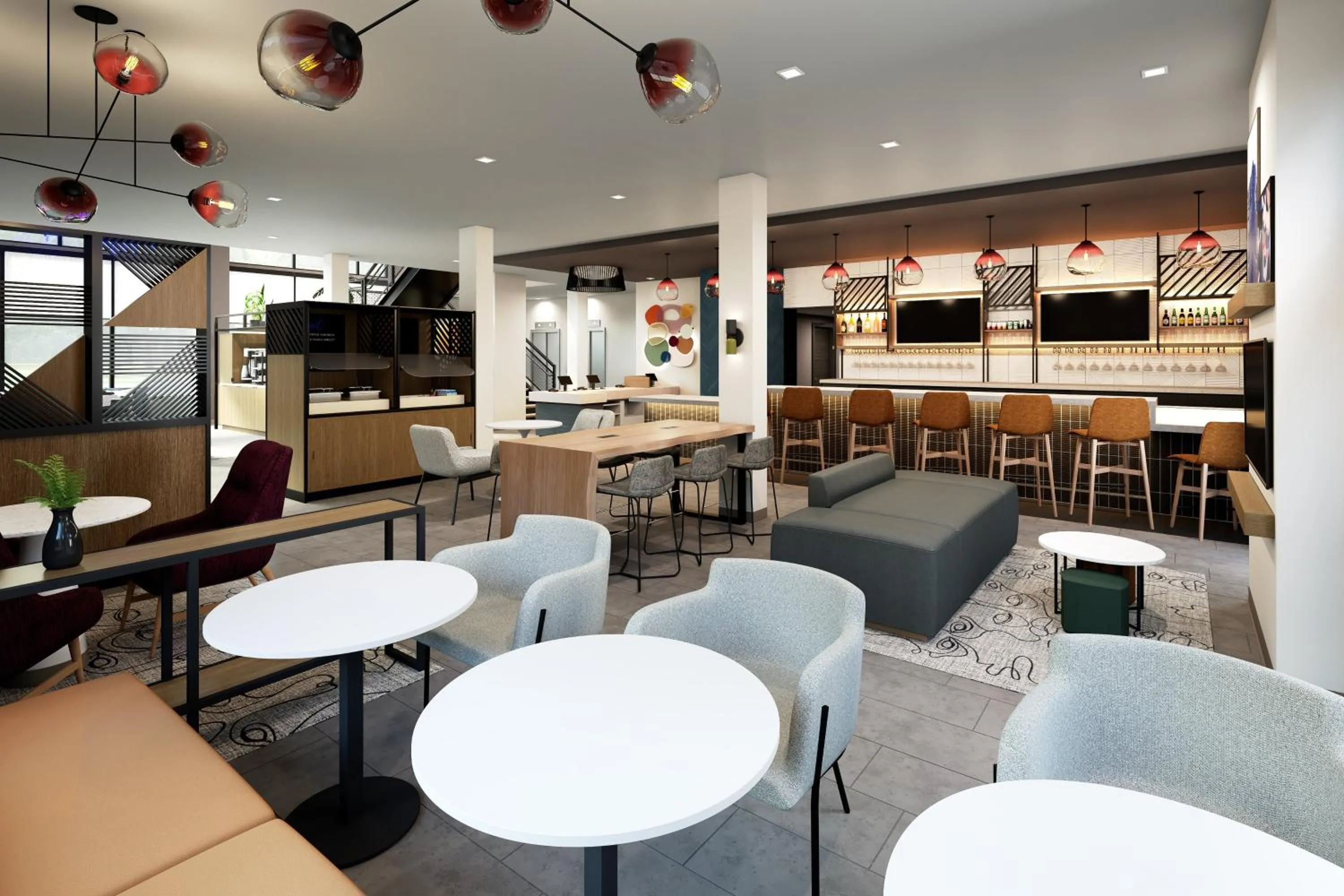 Lounge or bar in Atwell Suites Belgrade - Bozeman Airport by IHG