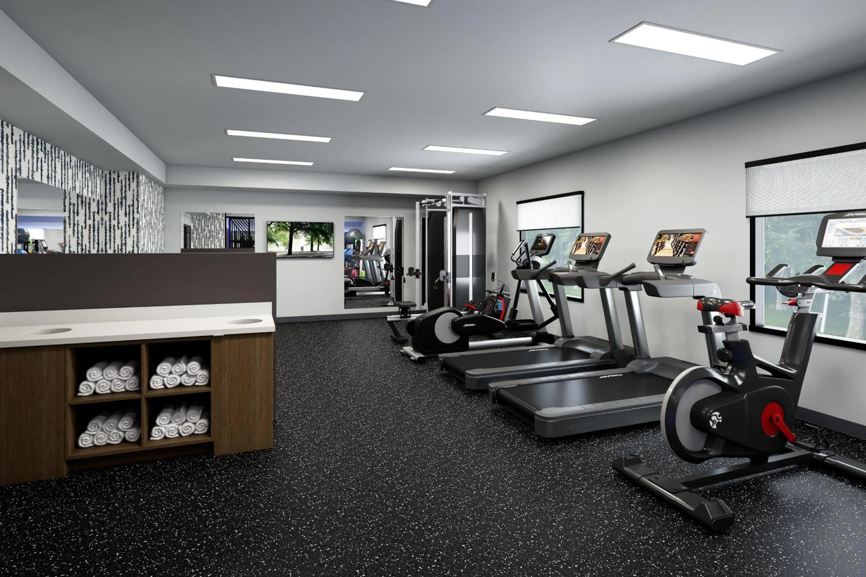 Fitness centre/facilities in Atwell Suites Belgrade - Bozeman Airport by IHG