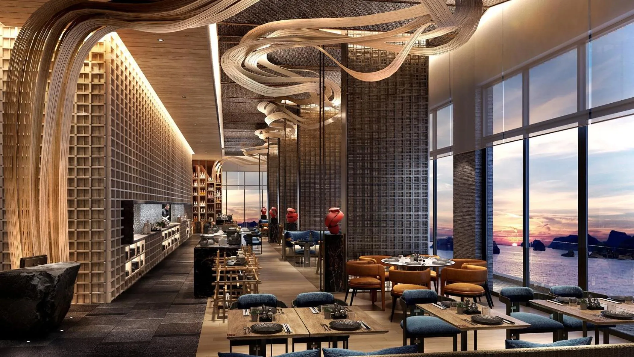 Restaurant/places to eat in InterContinental Halong Bay Resort by IHG