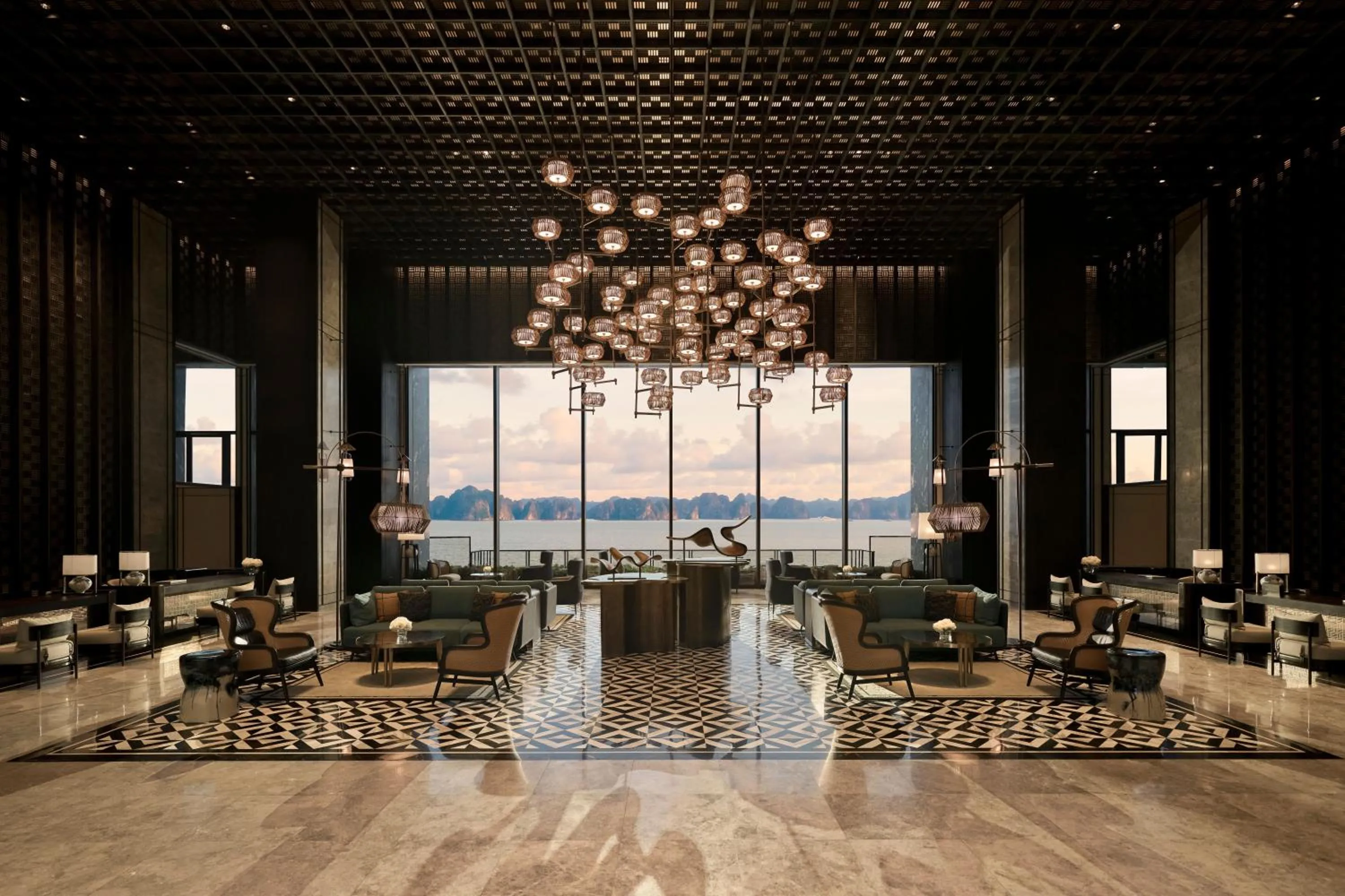 Lobby or reception in InterContinental Halong Bay Resort by IHG
