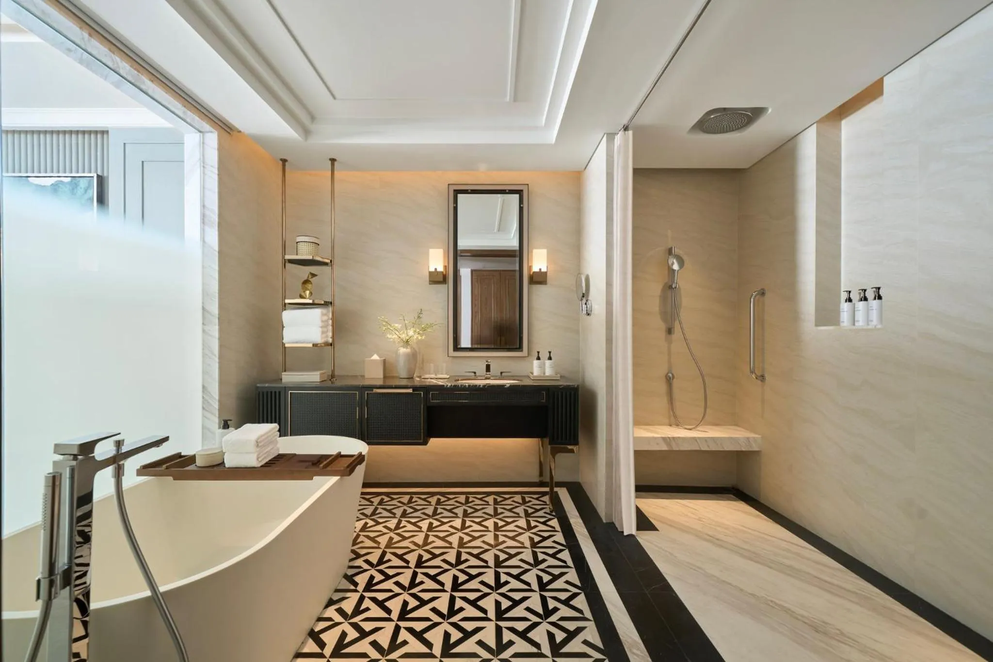Bathroom in InterContinental Halong Bay Resort by IHG