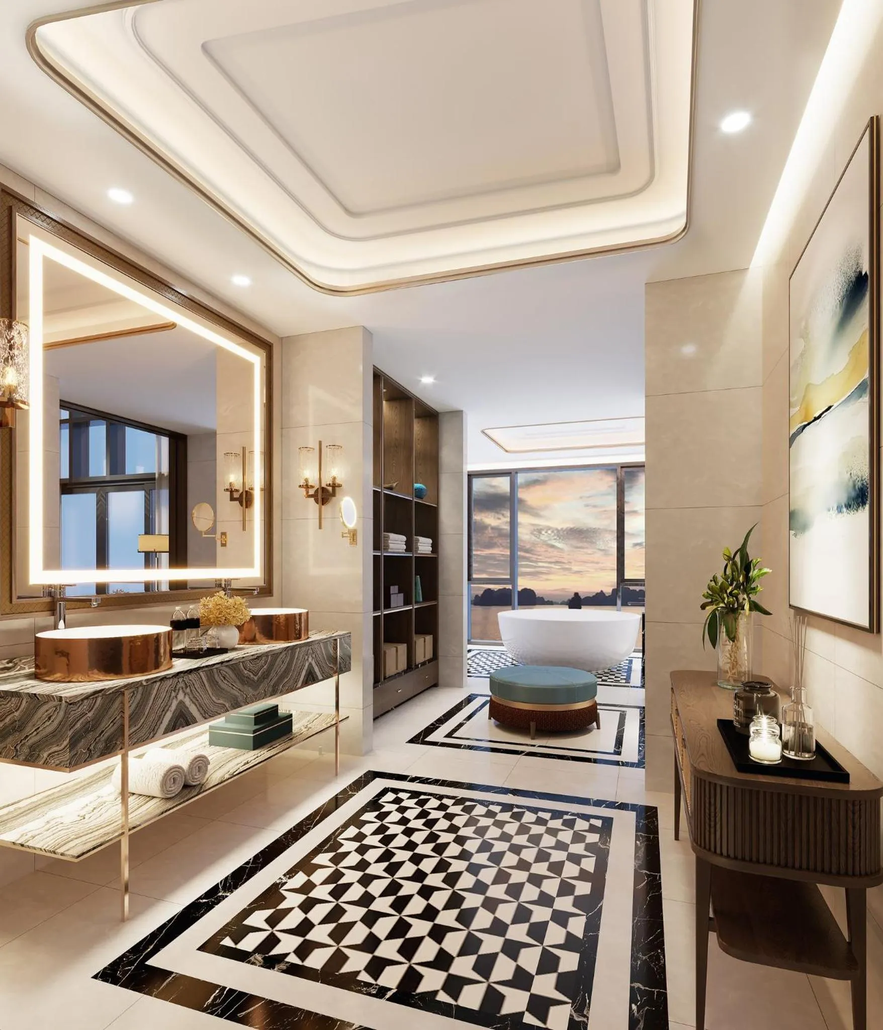 Photo of the whole room, Bed in InterContinental Halong Bay Resort by IHG