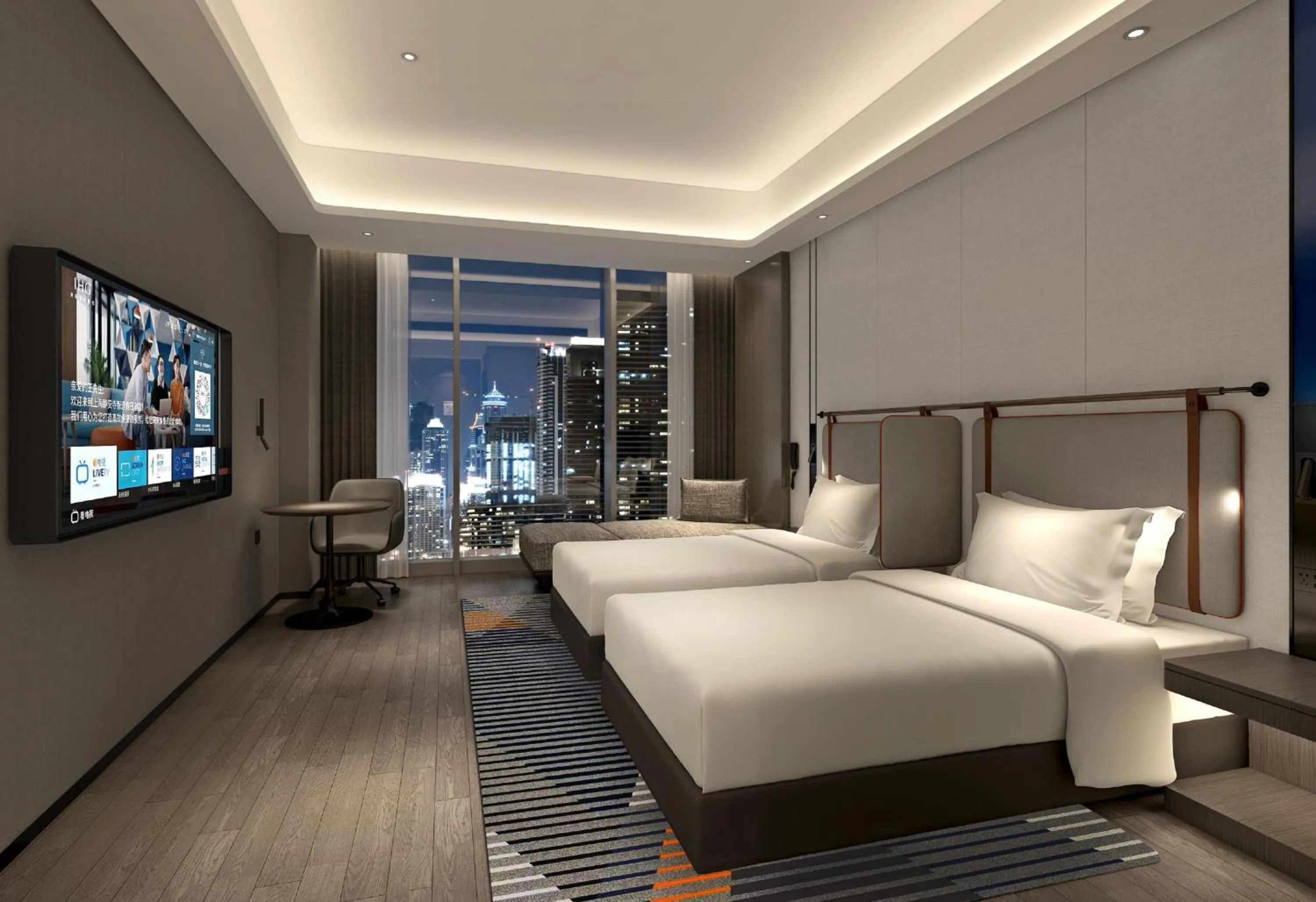 Photo of the whole room, Bed in Holiday Inn Express Suzhou North Station by IHG