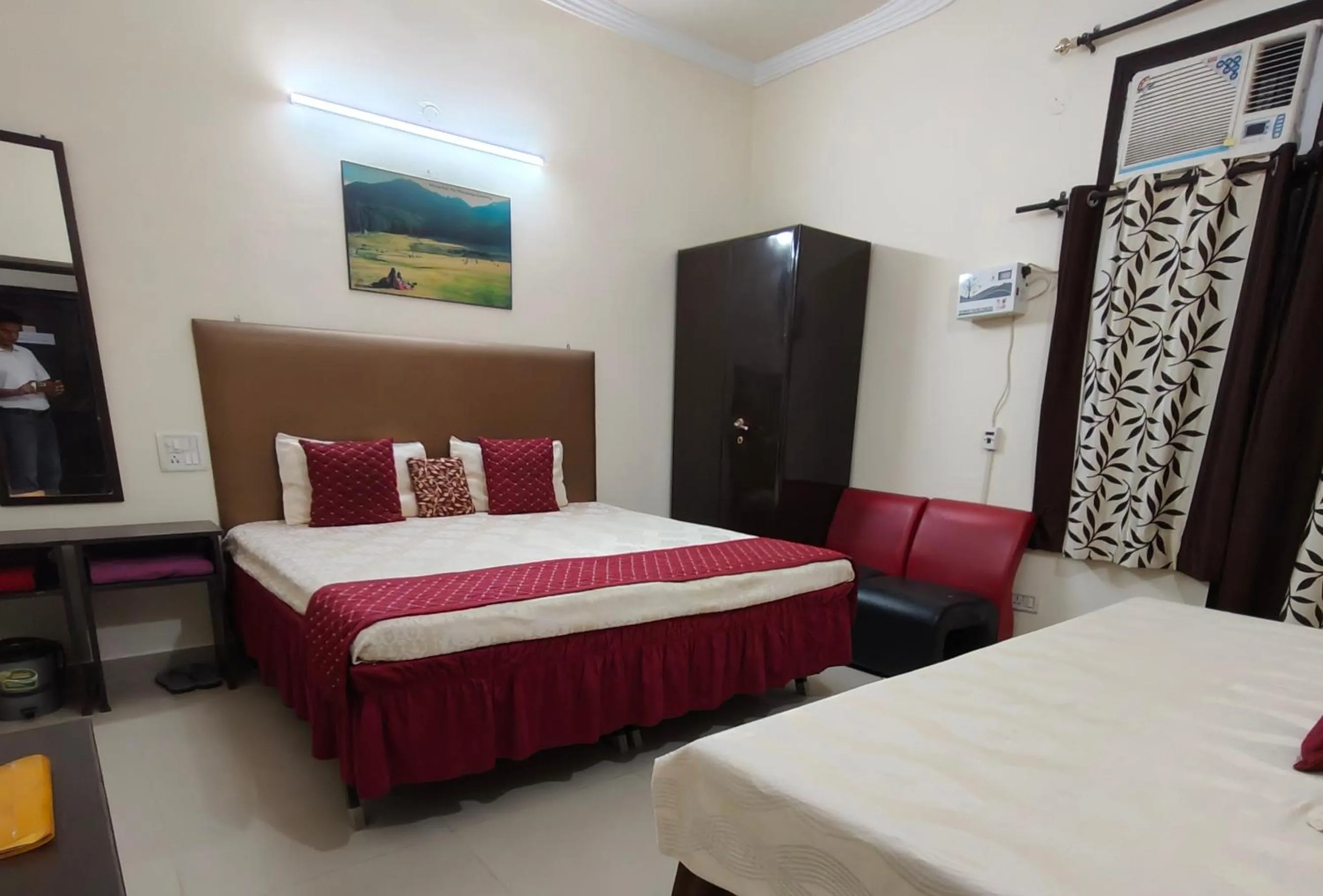 Photo of the whole room, Bed in New Chandigarh Holiday Home