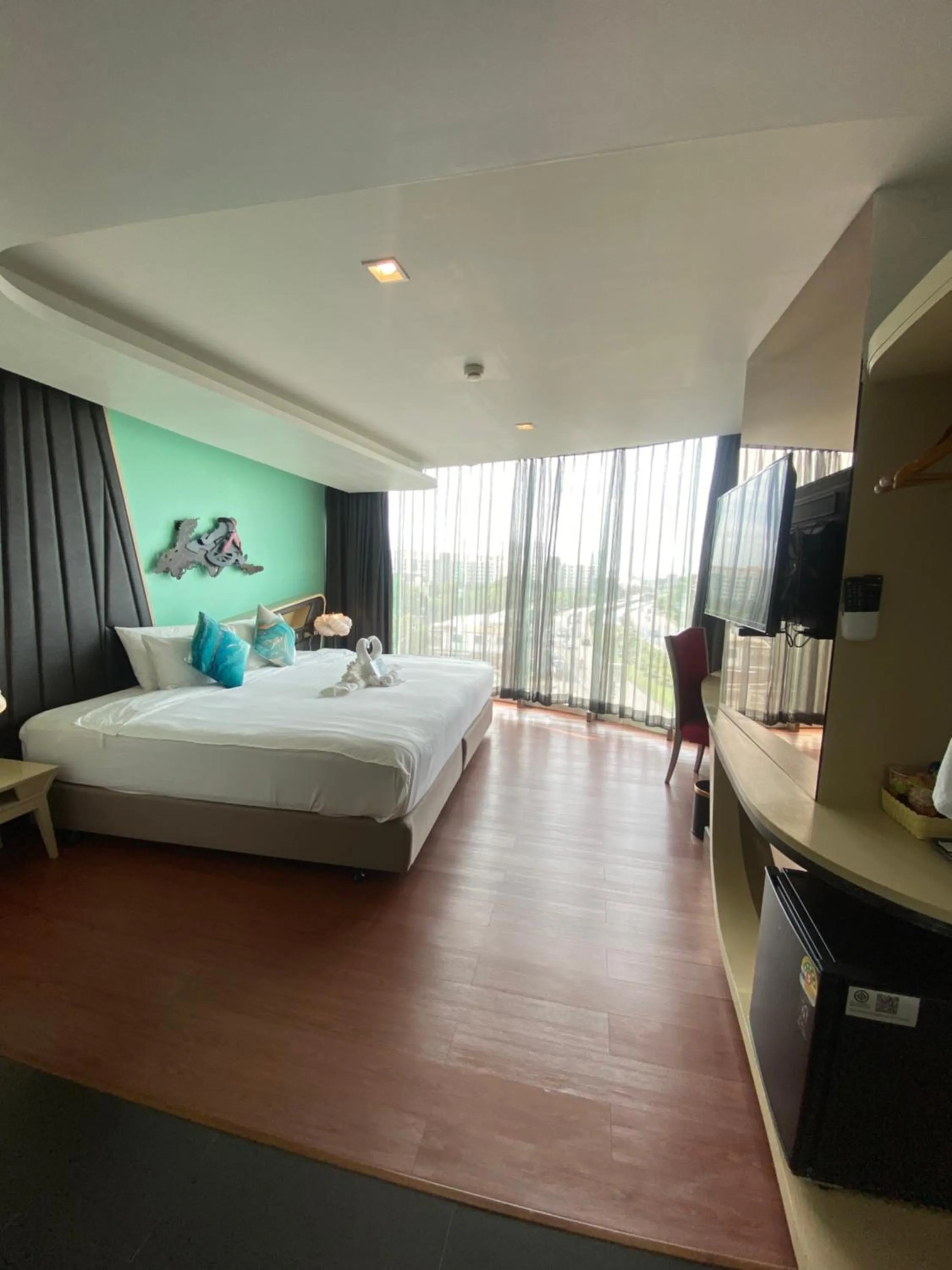 Area and facilities, Bed in The Xtreme Suites