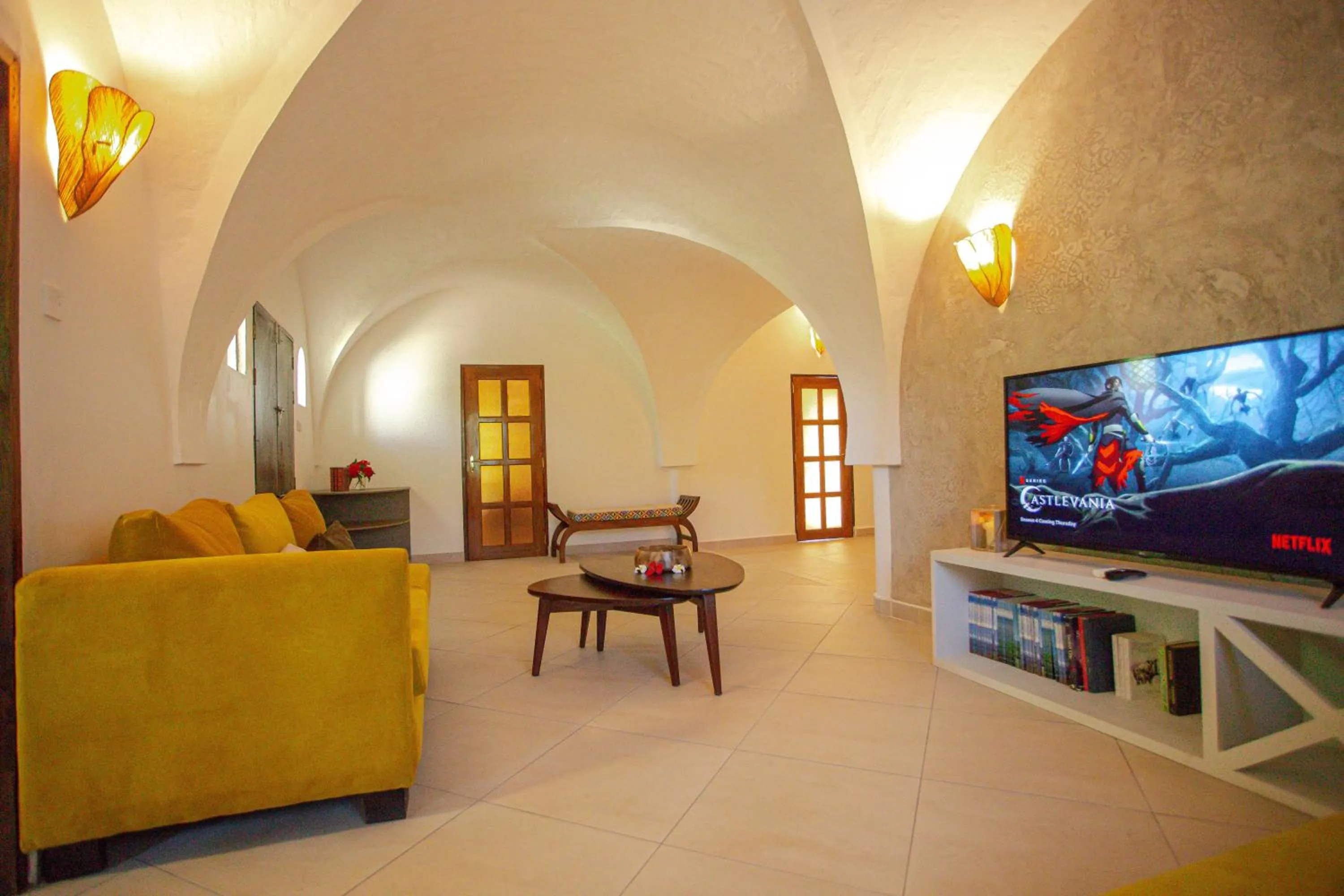 Living room in Mzima Beach Residences - Diani Beach