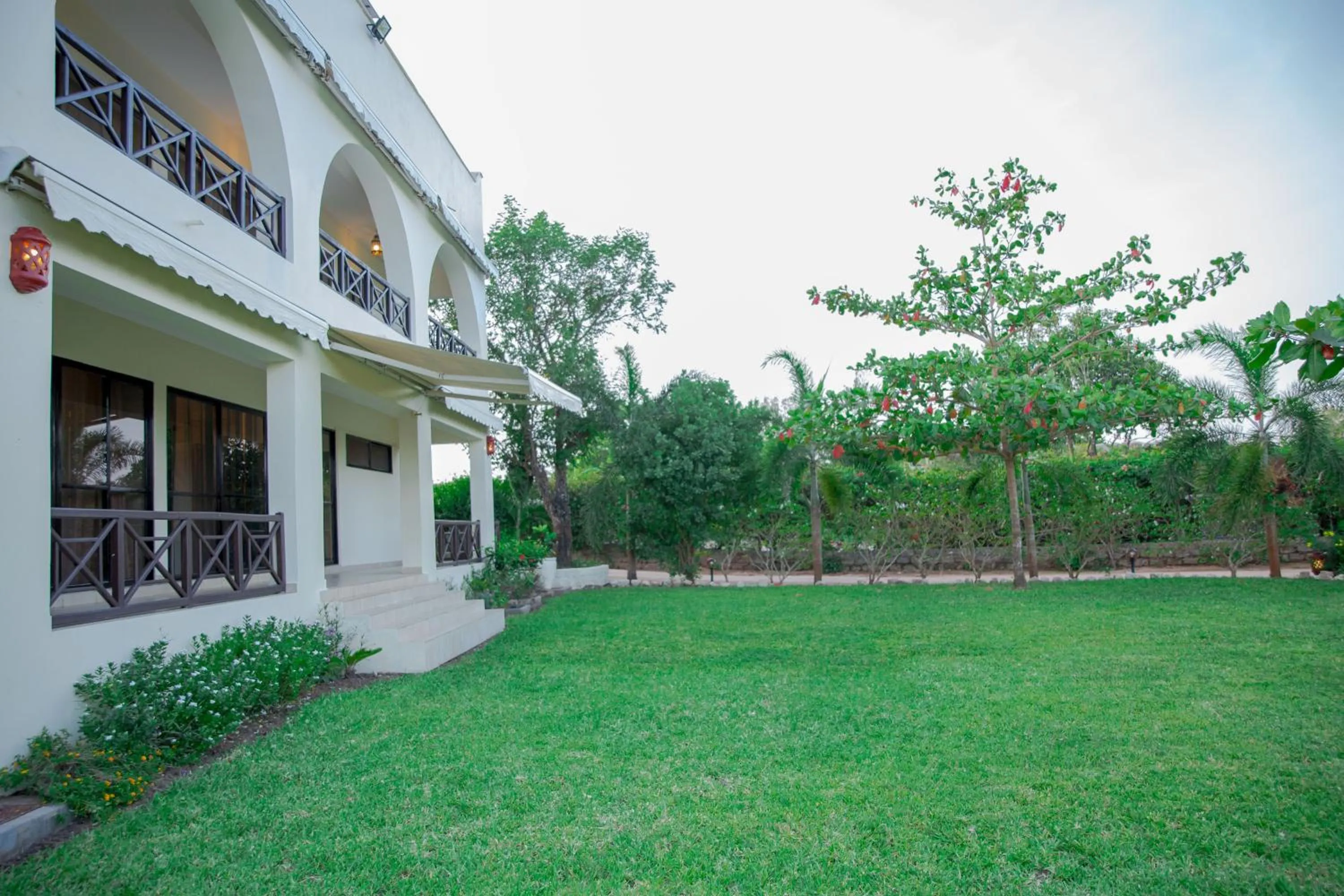 Garden view in Mzima Beach Residences - Diani Beach