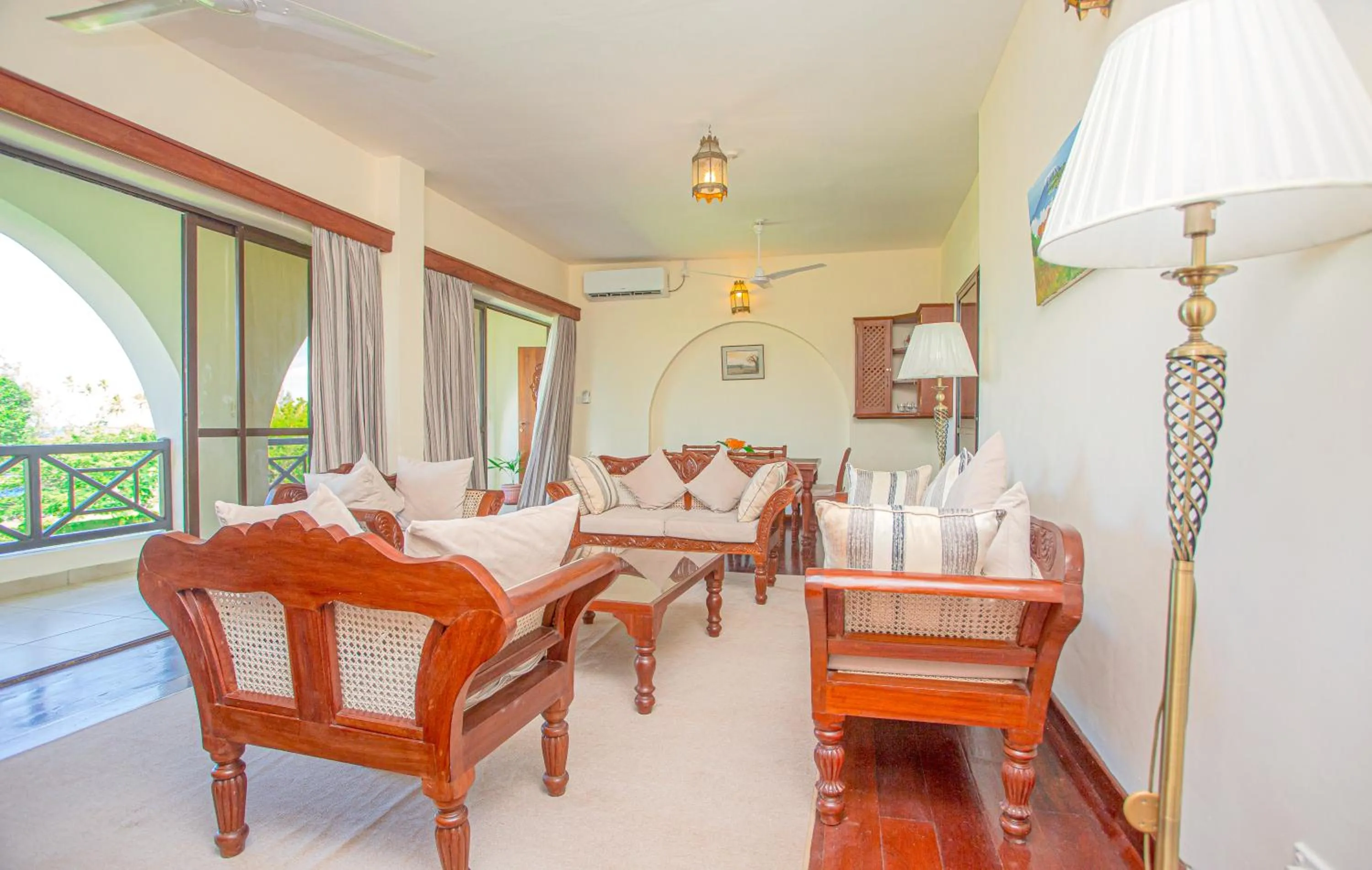 Living room in Mzima Beach Residences - Diani Beach