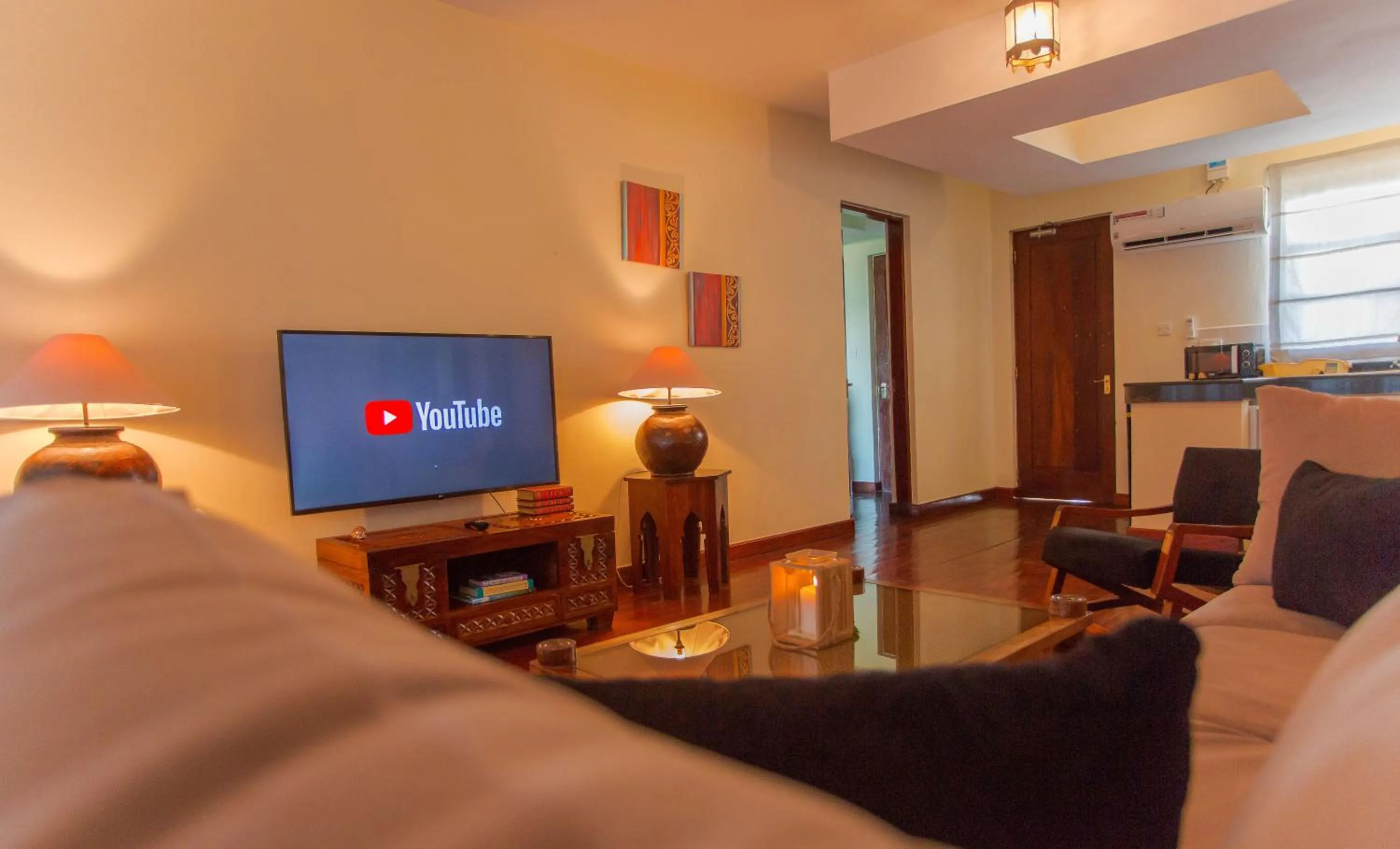 Living room in Mzima Beach Residences - Diani Beach