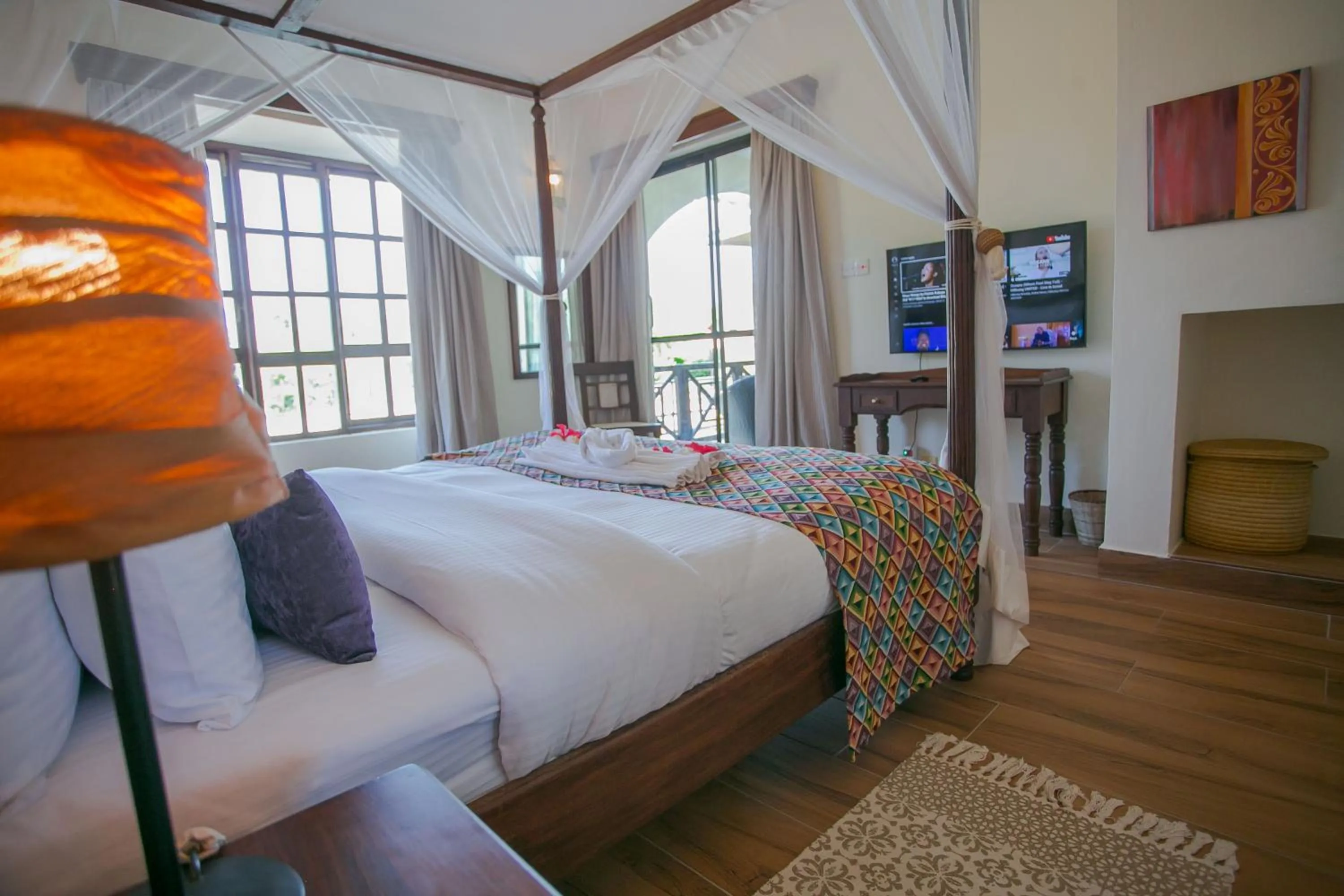 Bedroom, Bed in Mzima Beach Residences - Diani Beach