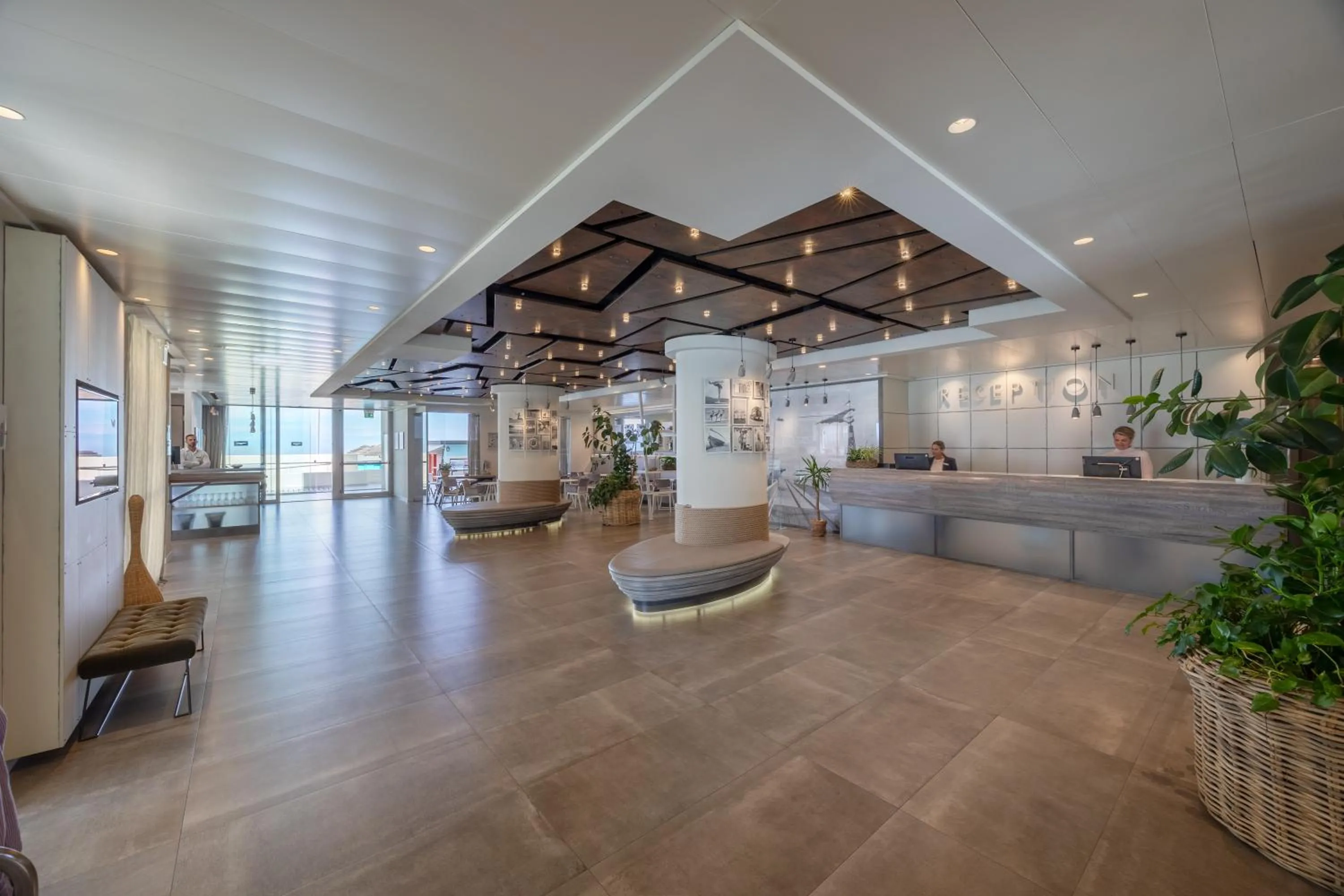 Lobby or reception in Nautilus Family Hotel