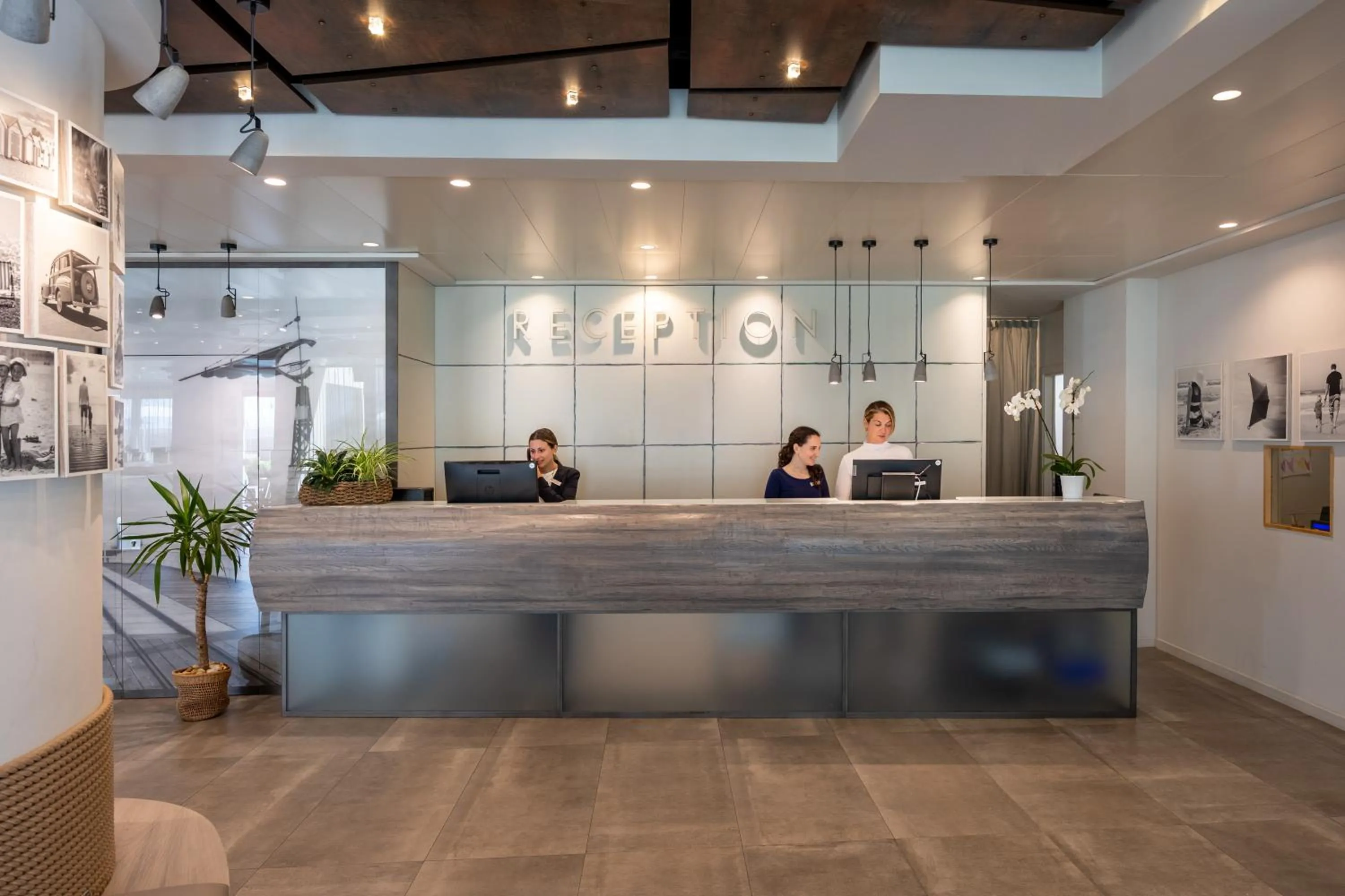 Lobby or reception in Nautilus Family Hotel