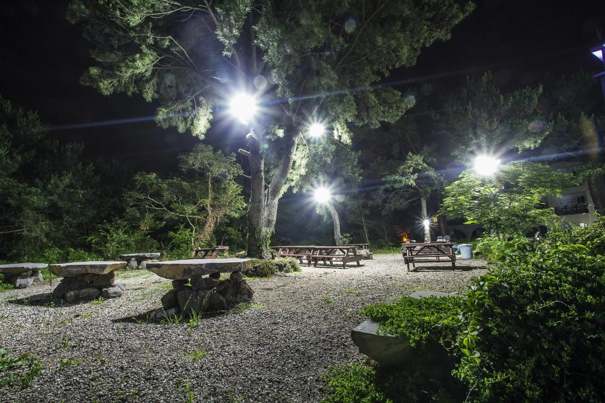 BBQ facilities in Benikea  The Jeju Resort