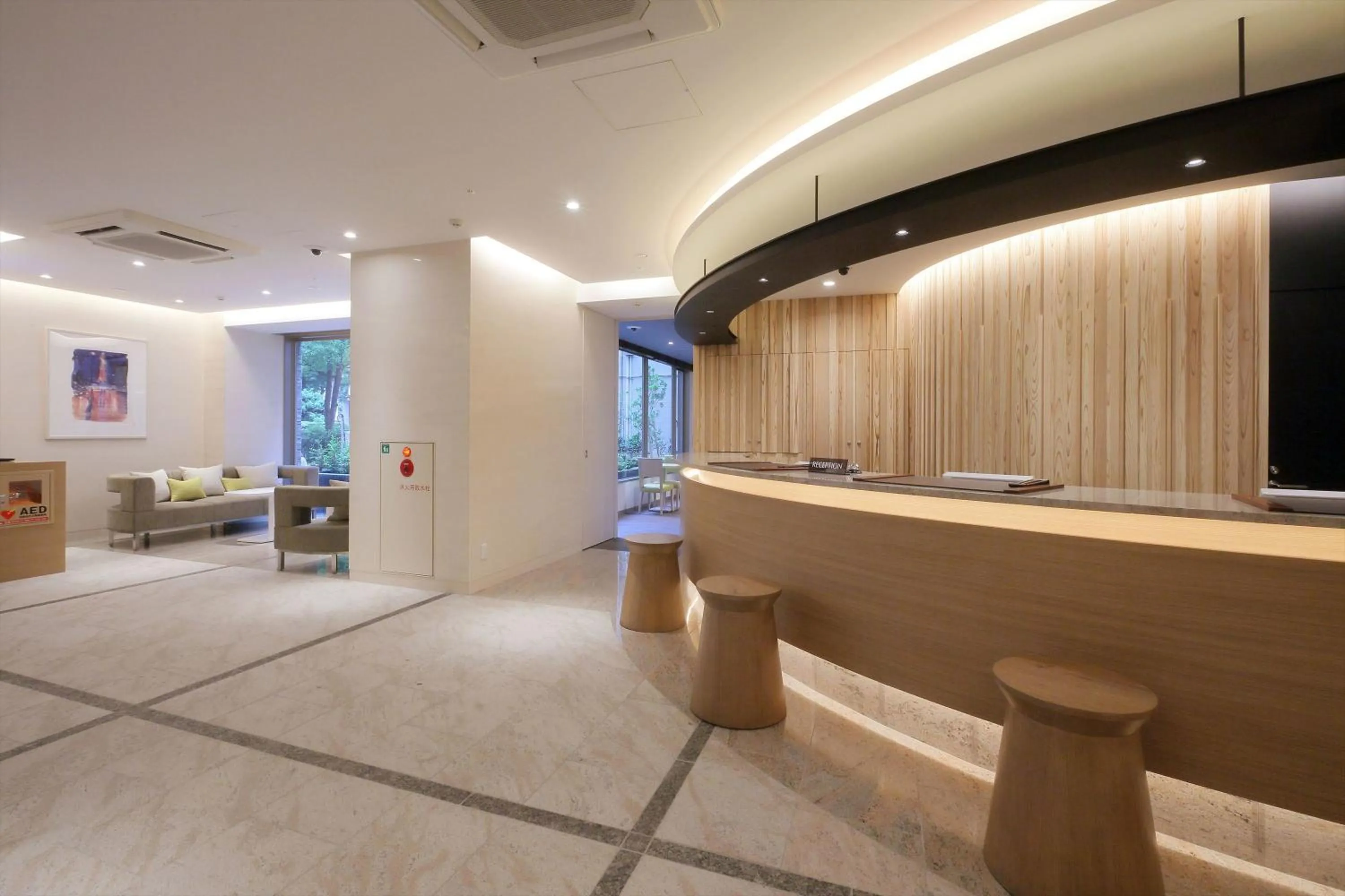 Lobby or reception in Keio Presso Inn Akasaka