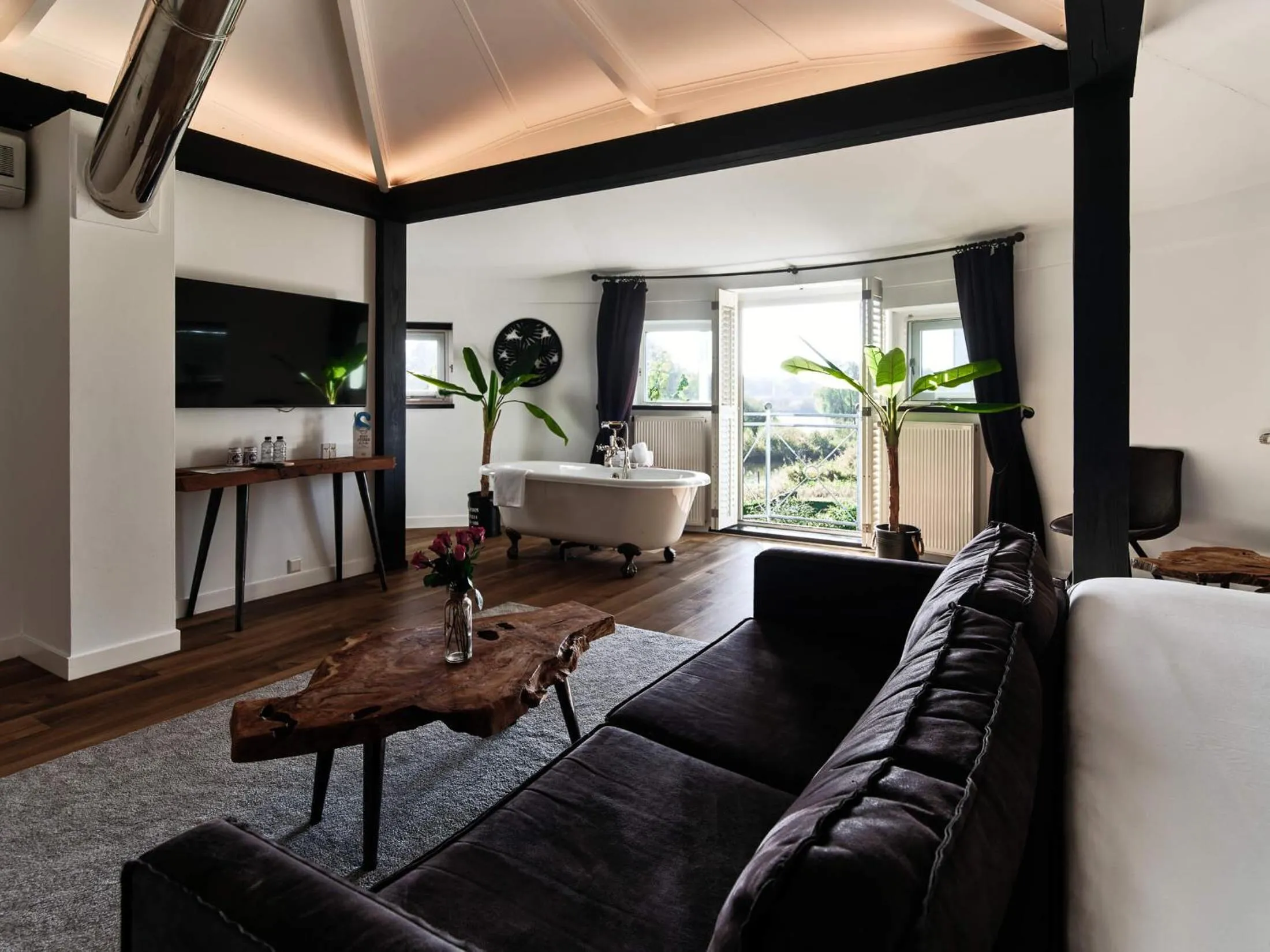 Seating area in Hajé Hotel Restaurant de Lepelaar