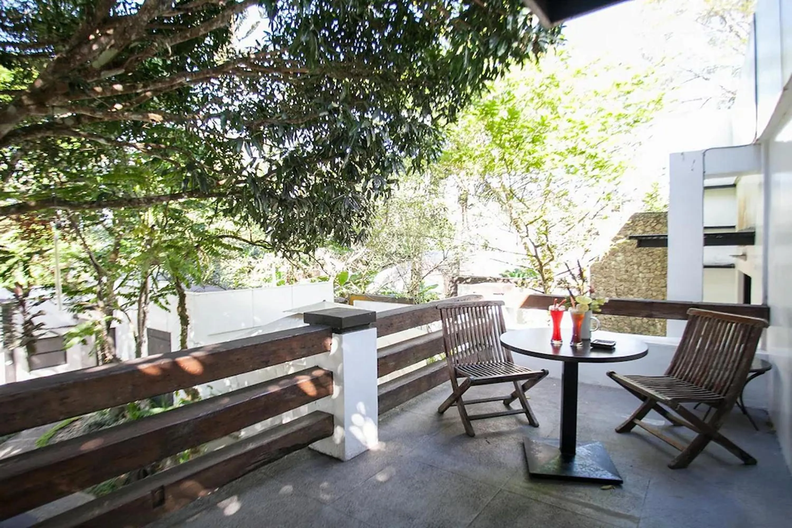 Seating area in T House Tagaytay