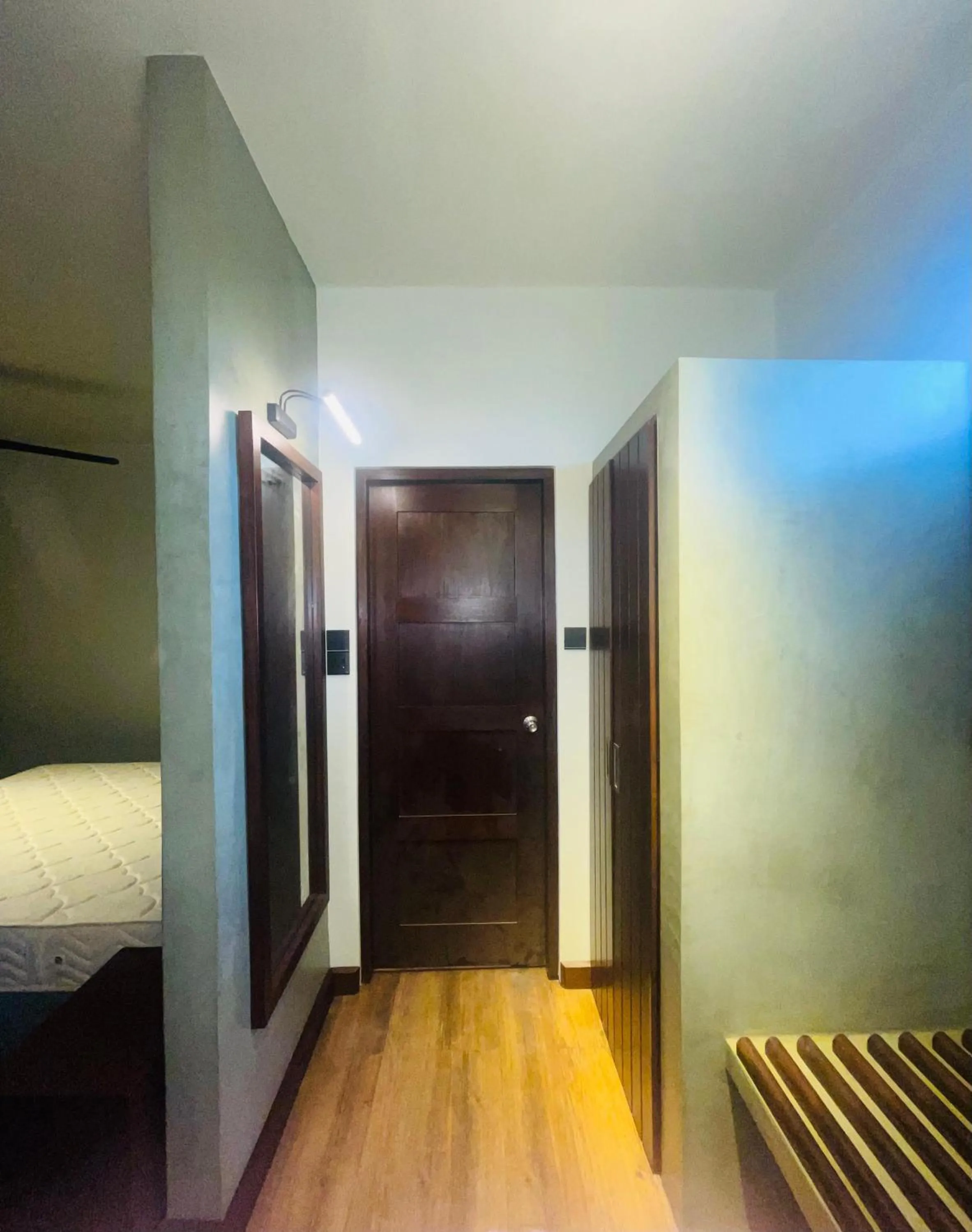 Bedroom, Bed in Hidden Negombo By Sana's