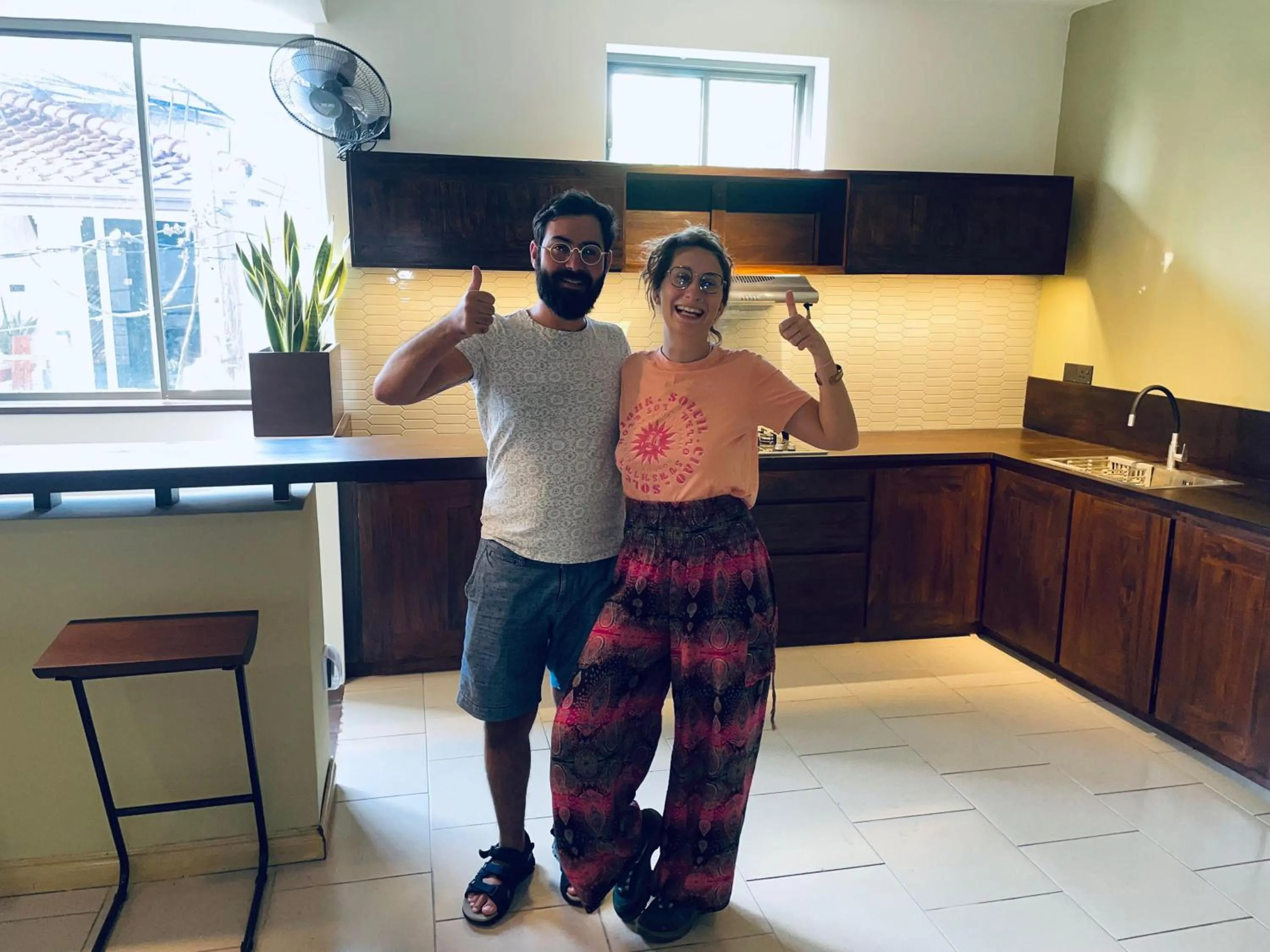 group of guests in Hidden Negombo By Sana's