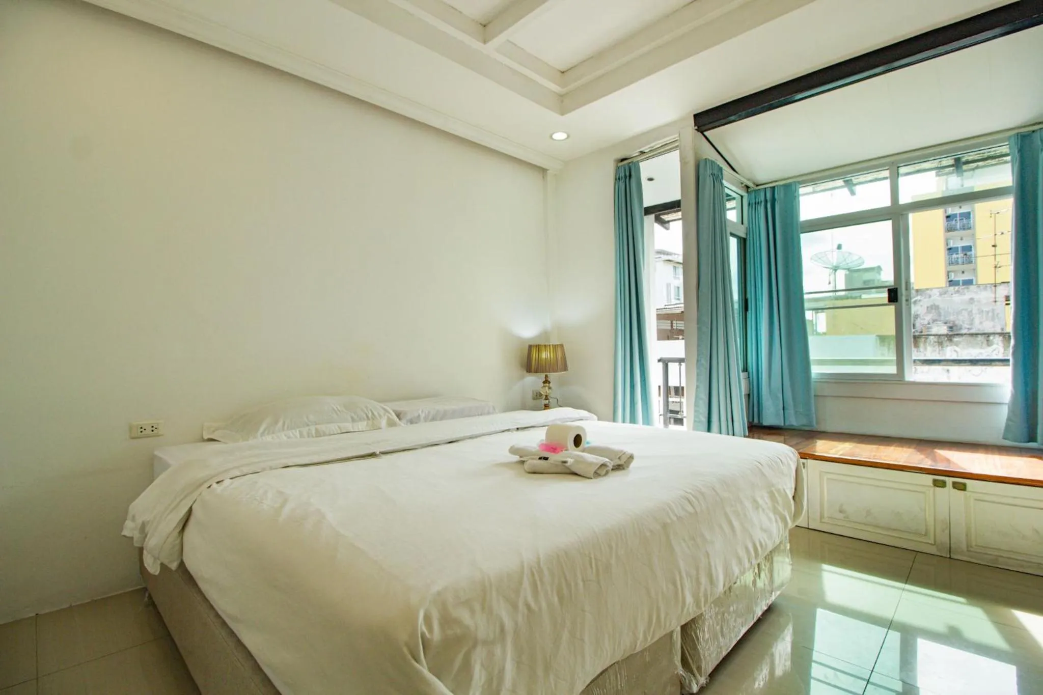 Bed in Skutan Inn Sutthisan Nexus Opal