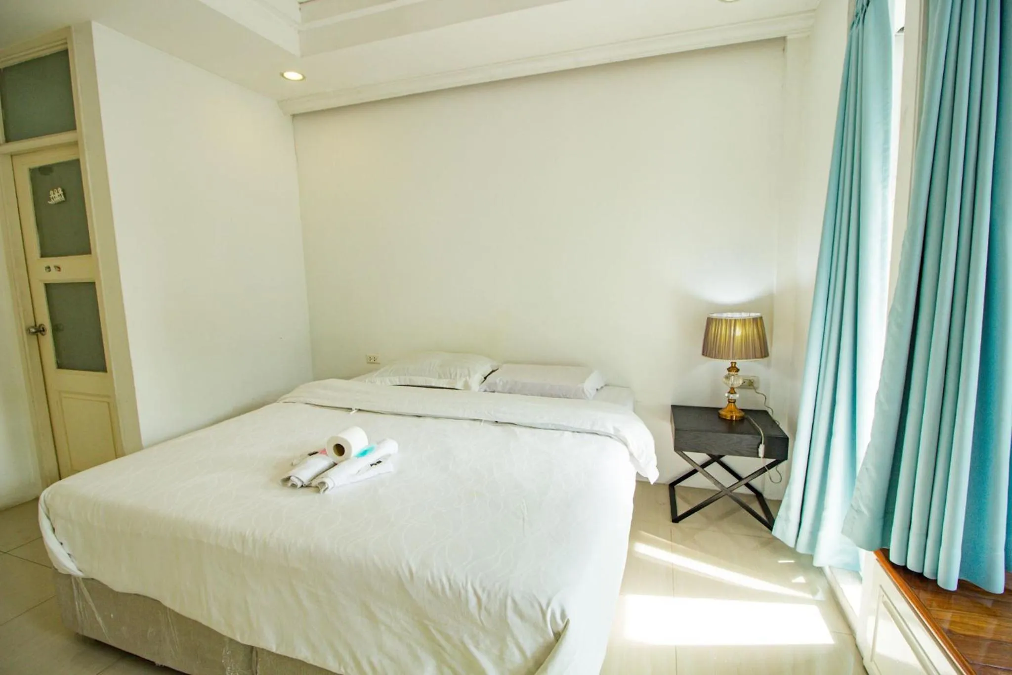 Bed in Skutan Inn Sutthisan Nexus Opal