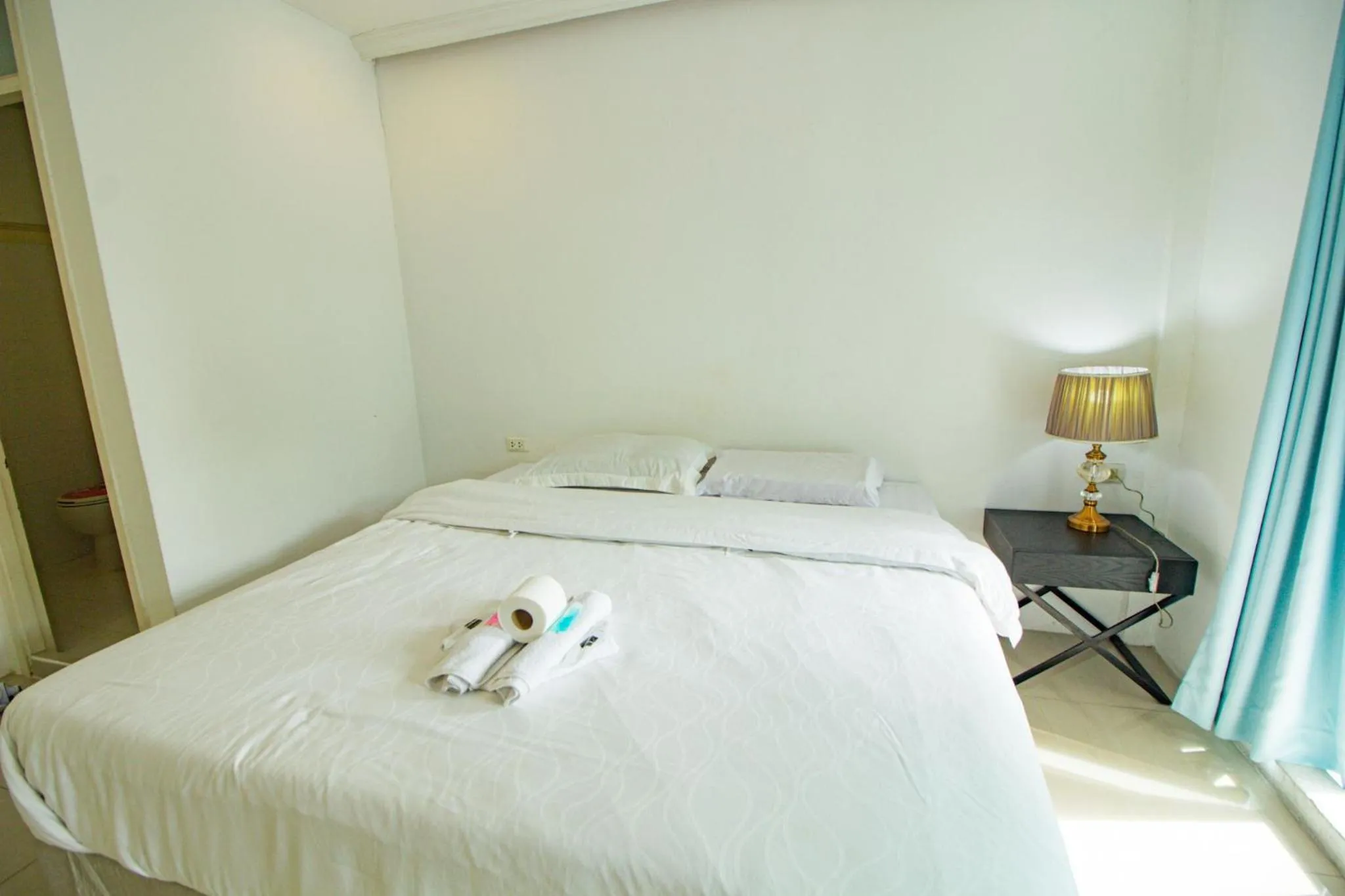 Bed in Skutan Inn Sutthisan Nexus Opal