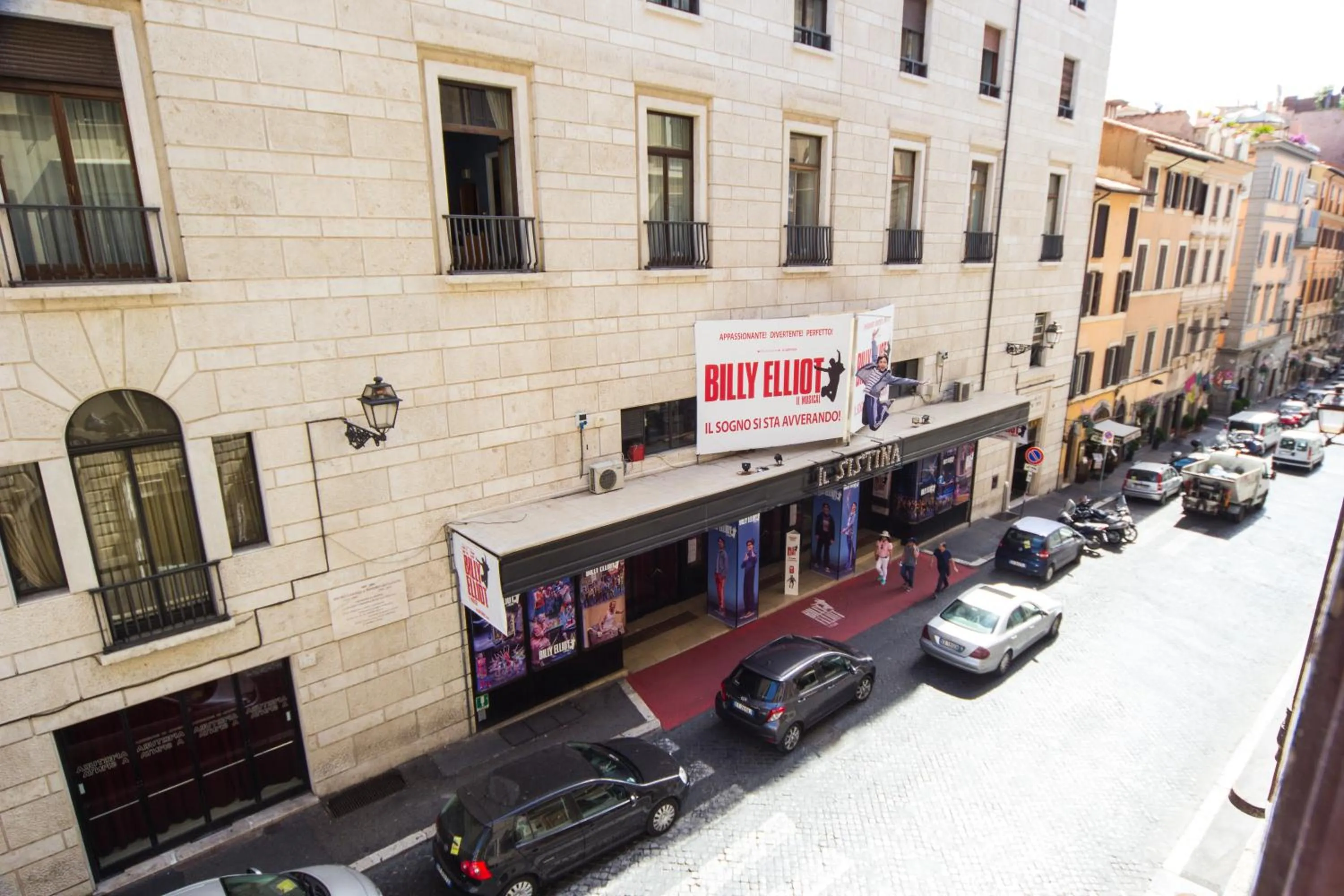 Property building in Sistina Twentythree luxury rooms