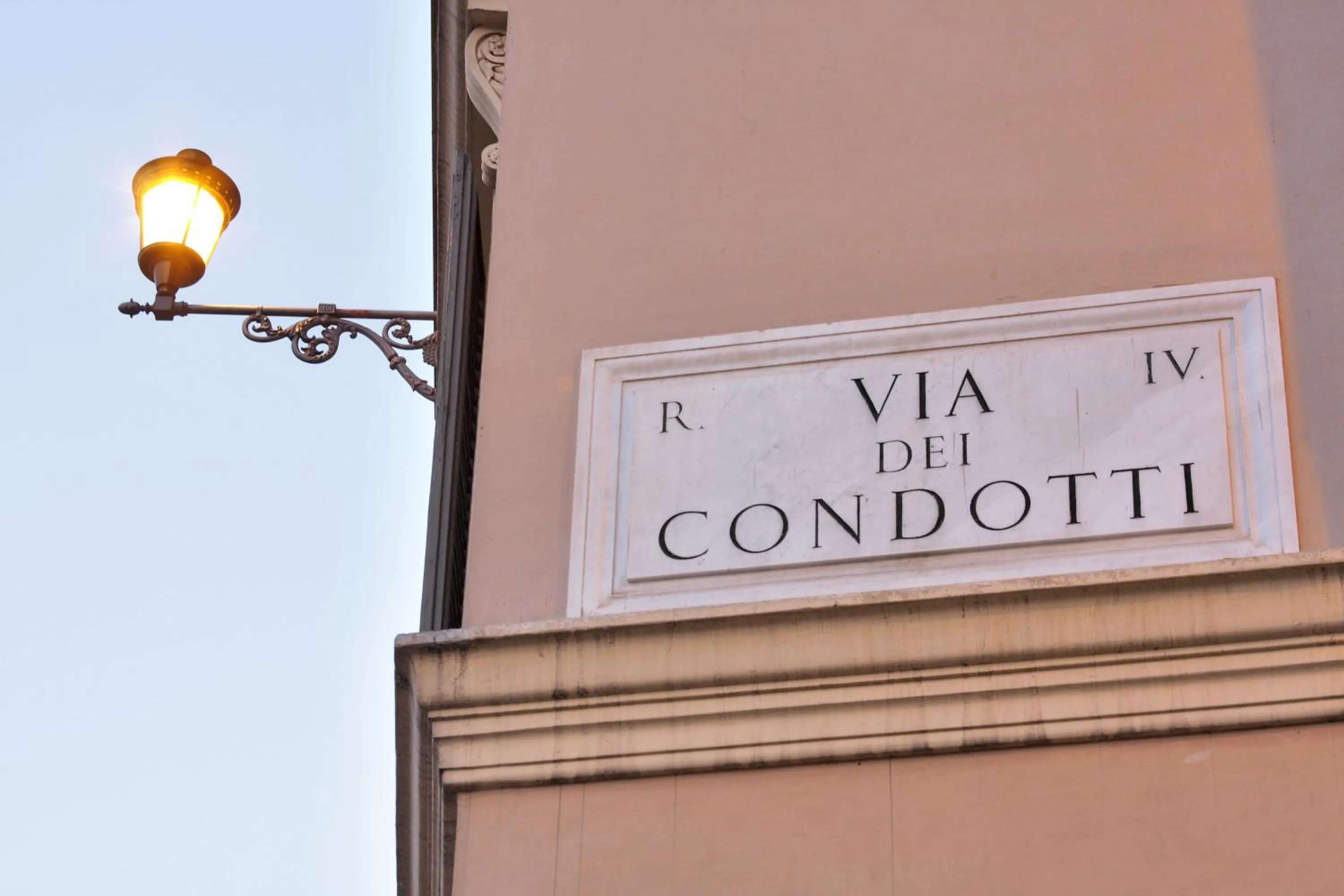 Text overlay in Sistina Twentythree luxury rooms