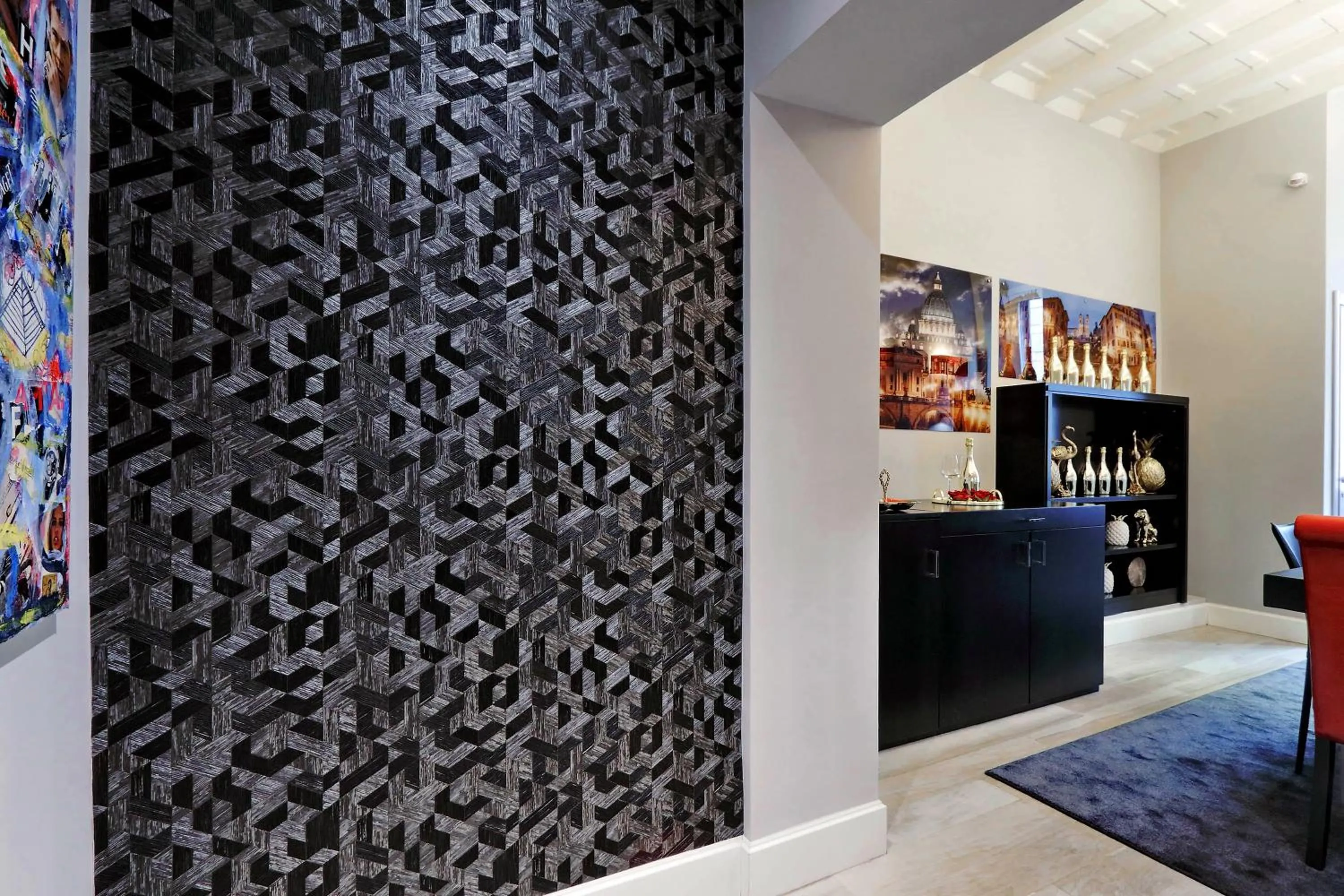 Lounge or bar in Sistina Twentythree luxury rooms