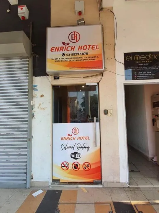 Property logo or sign in Enrich Hotel Shah Alam