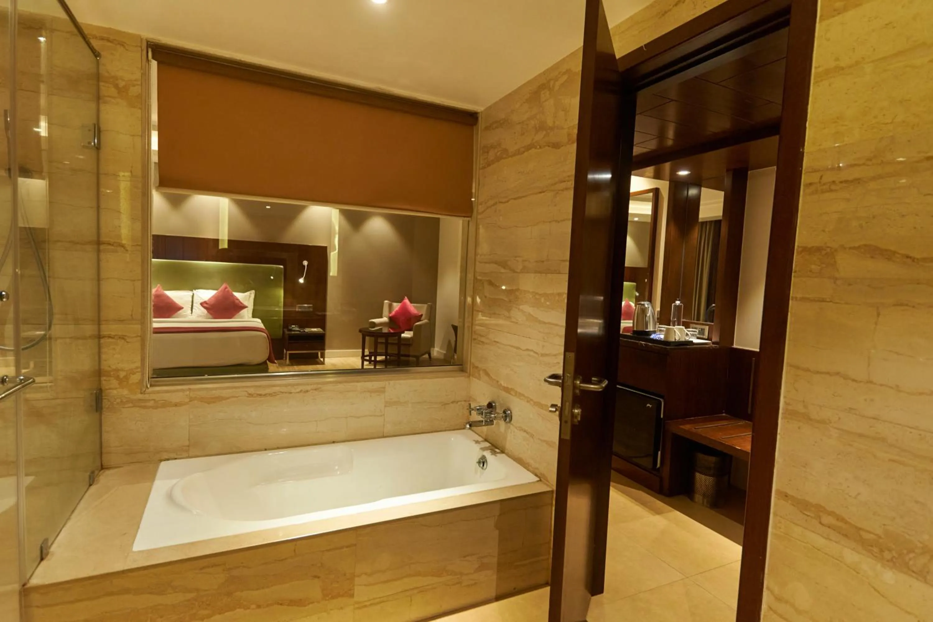 Bath in Tania President Inn