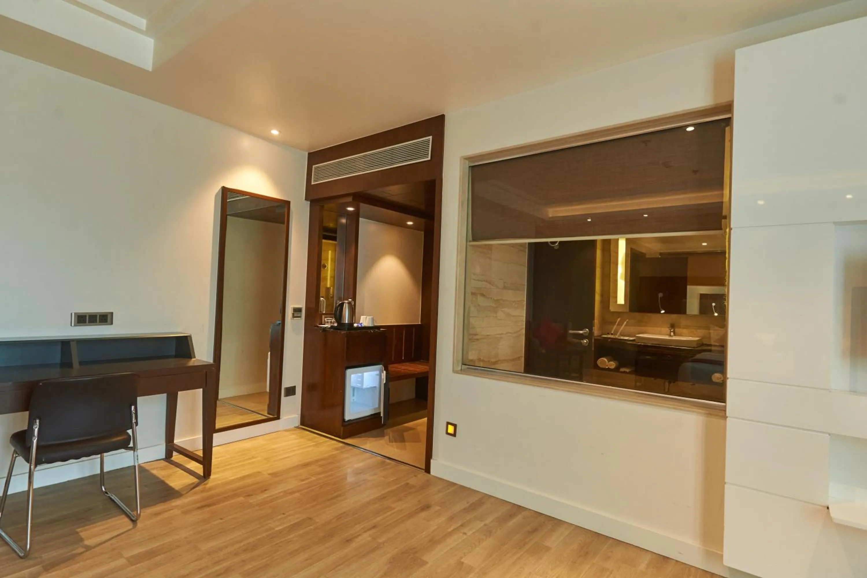 Seating area in Tania President Inn