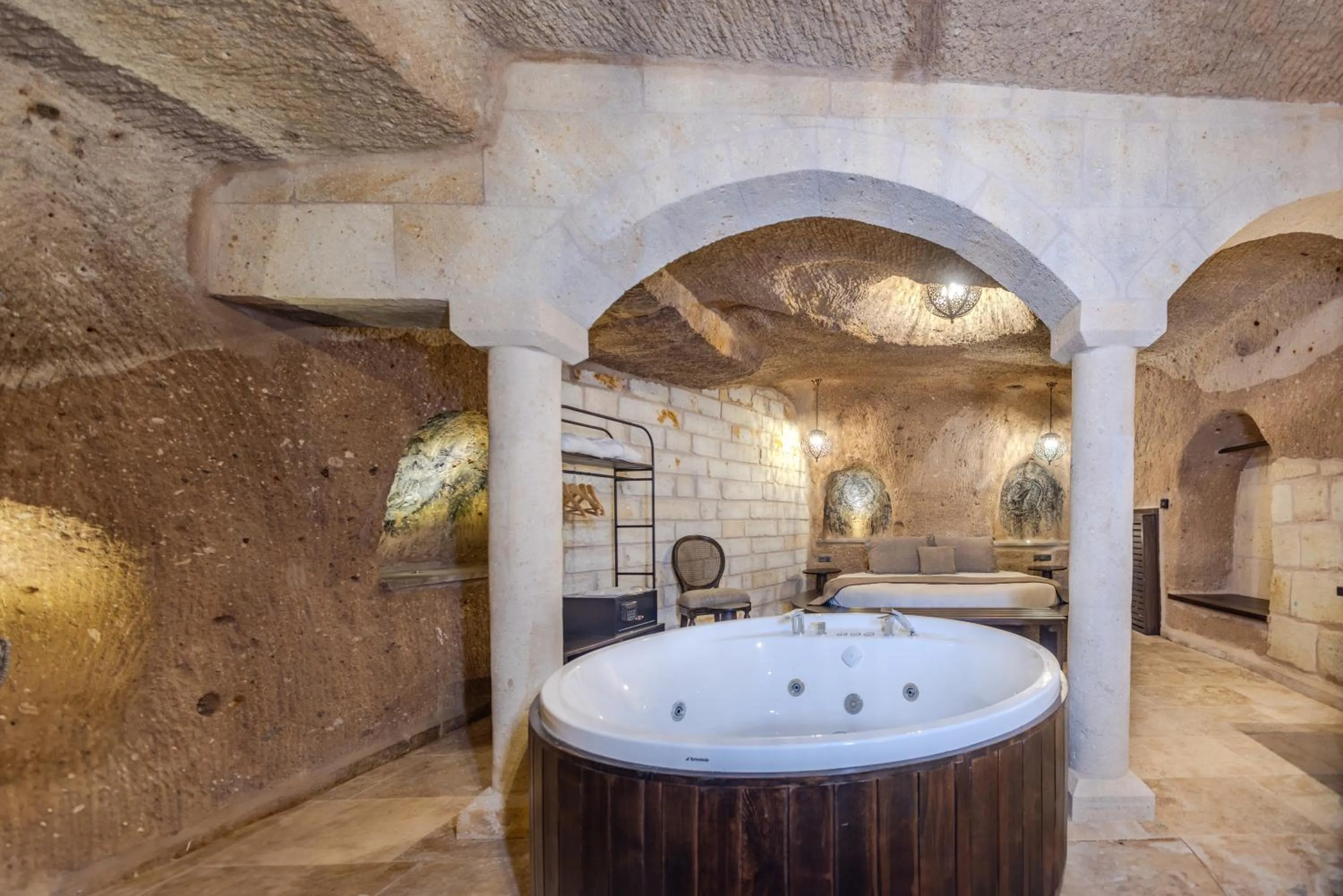King Suite with Spa Bath in Castellum Cave Cappadocia